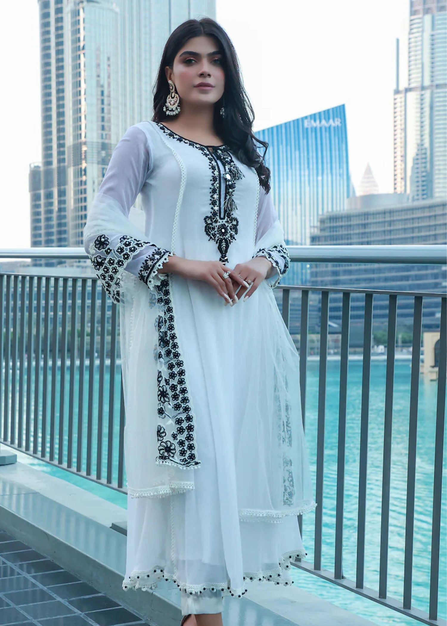 KB By Zufiqar Malik Z-285 White