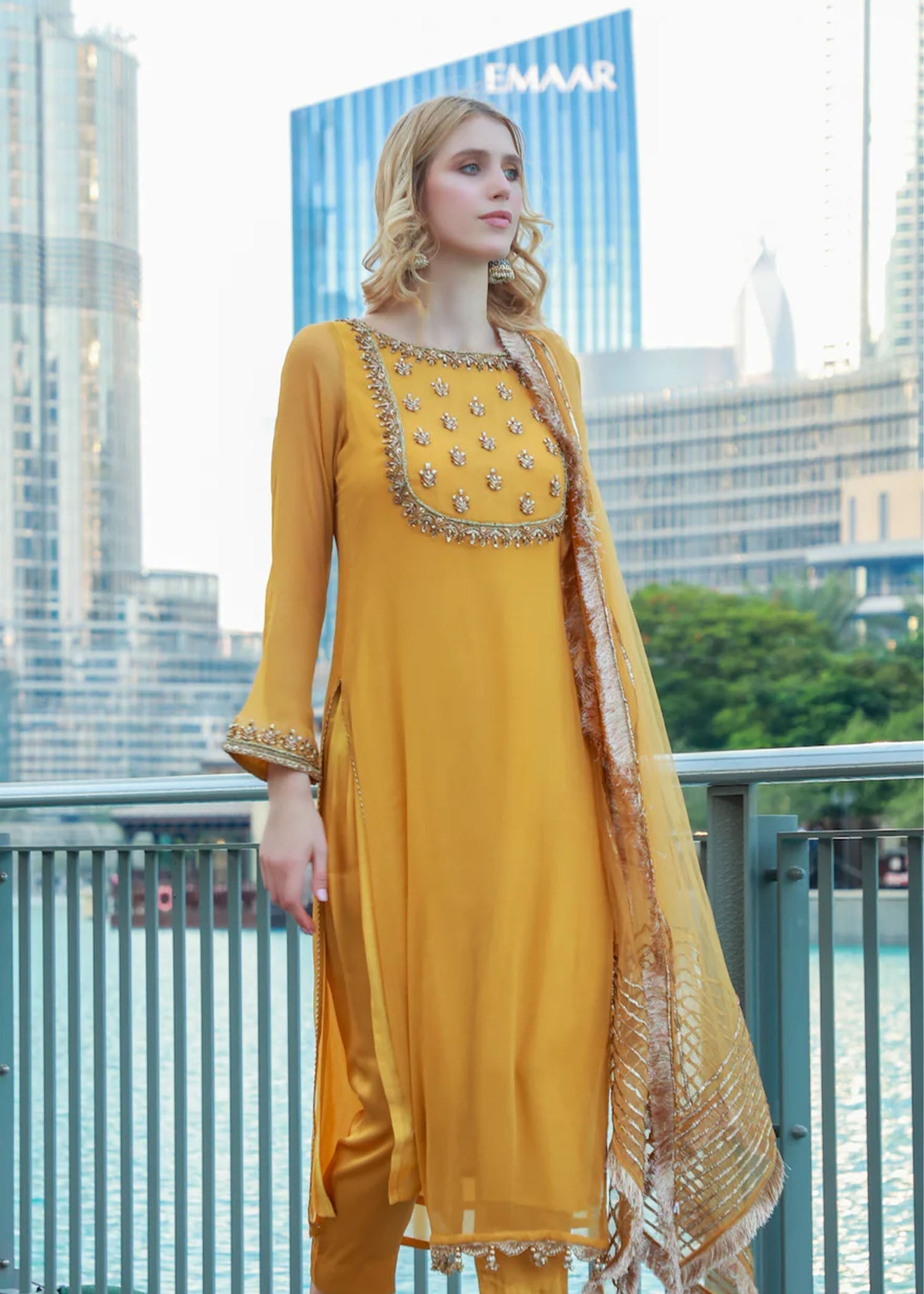 KB By Zufiqar Malik Z-278 Mustard