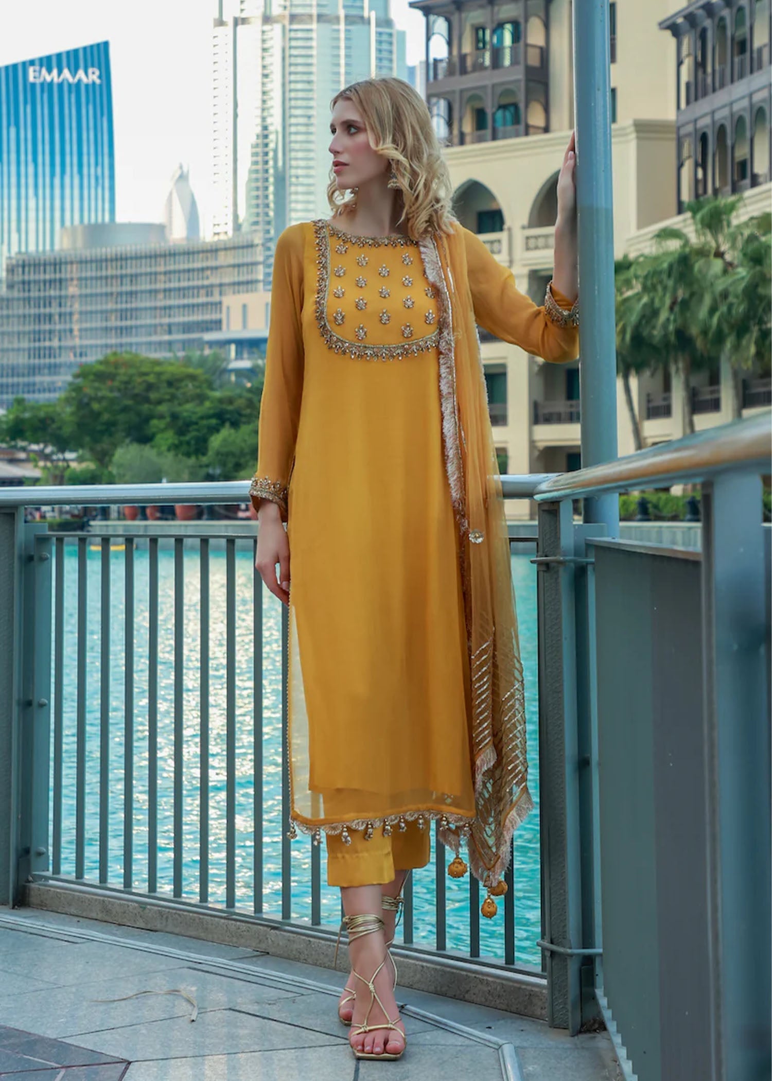 KB By Zufiqar Malik Z-278 Mustard