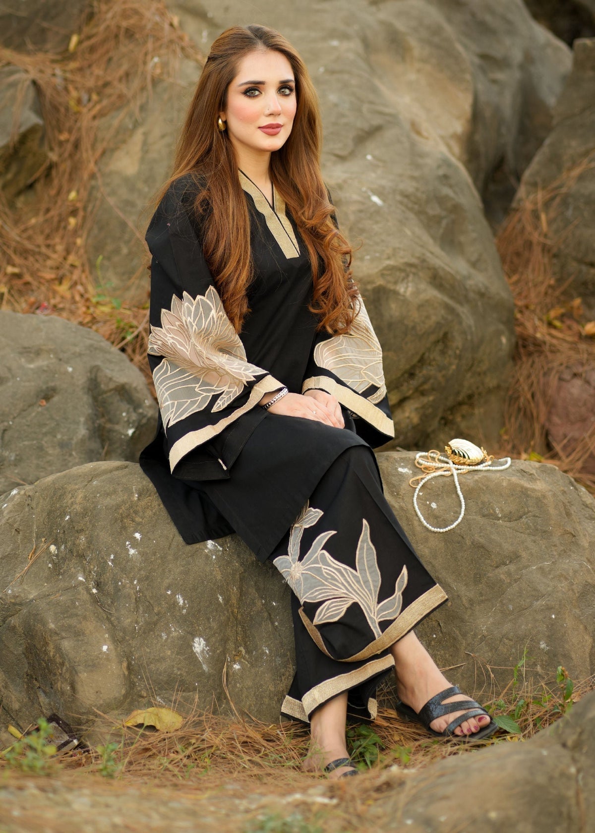 Lawn Co Ord Sets in Black