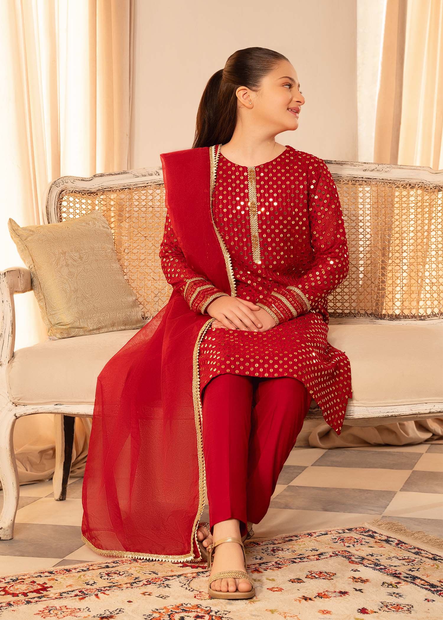 Rang-e-Haya Sifana Kid (Rose Red)