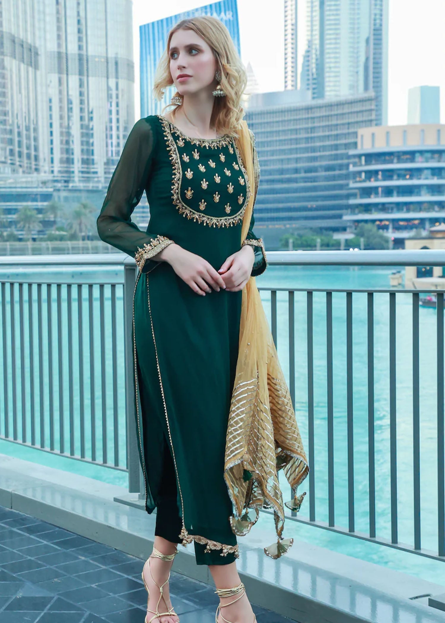 KB By Zufiqar Malik Z-278 Green