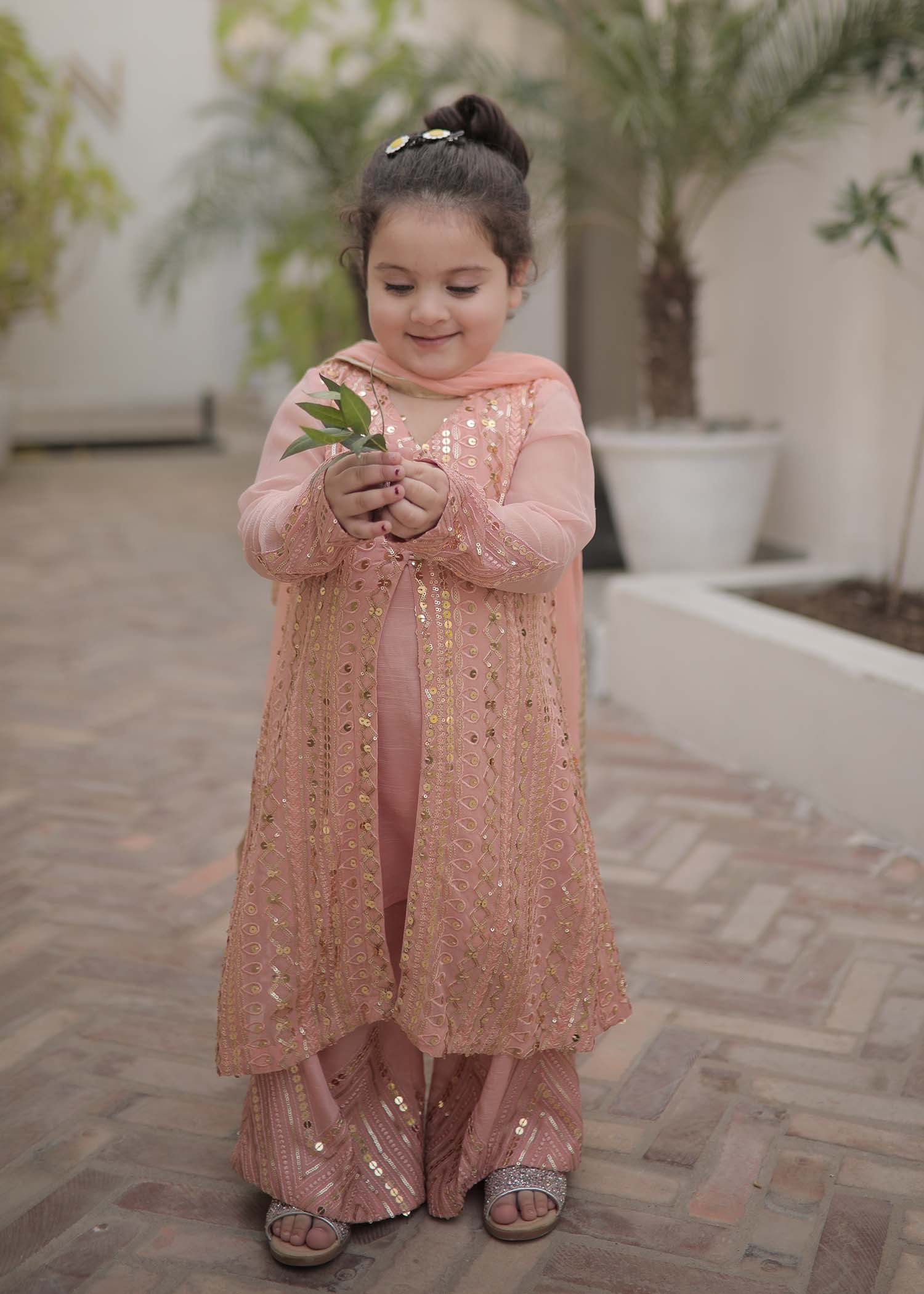 Rang-e-Haya Ufaq Kids/ Light Peach