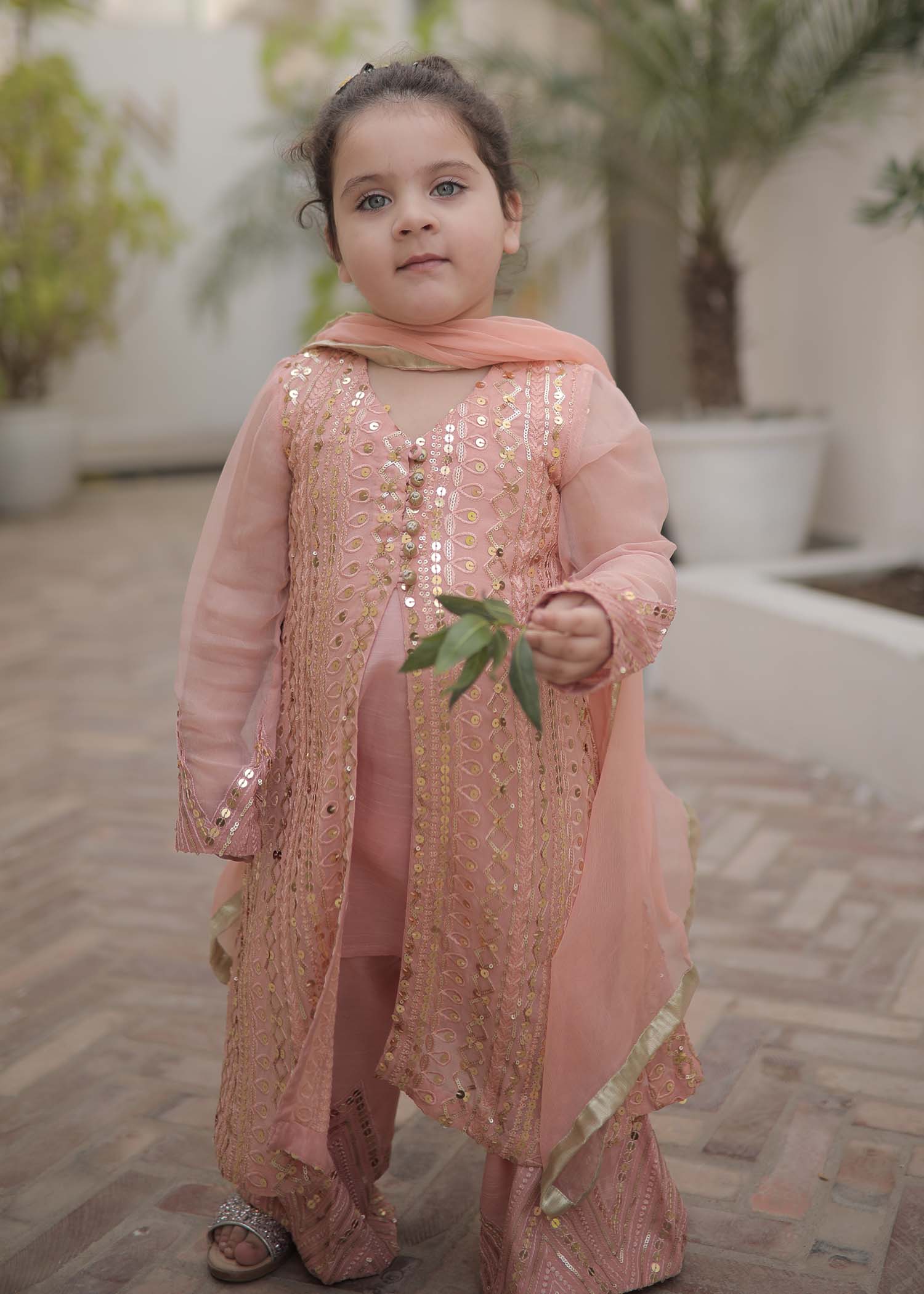 Rang-e-Haya Ufaq Kids/ Light Peach