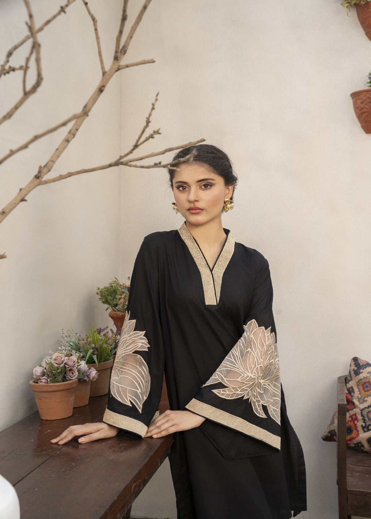 Lawn Co Ord Sets in Black