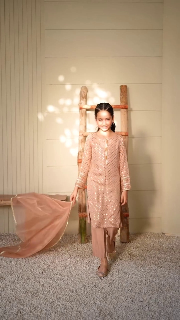 Rang-e-Haya Risma Kid (Clay beige)