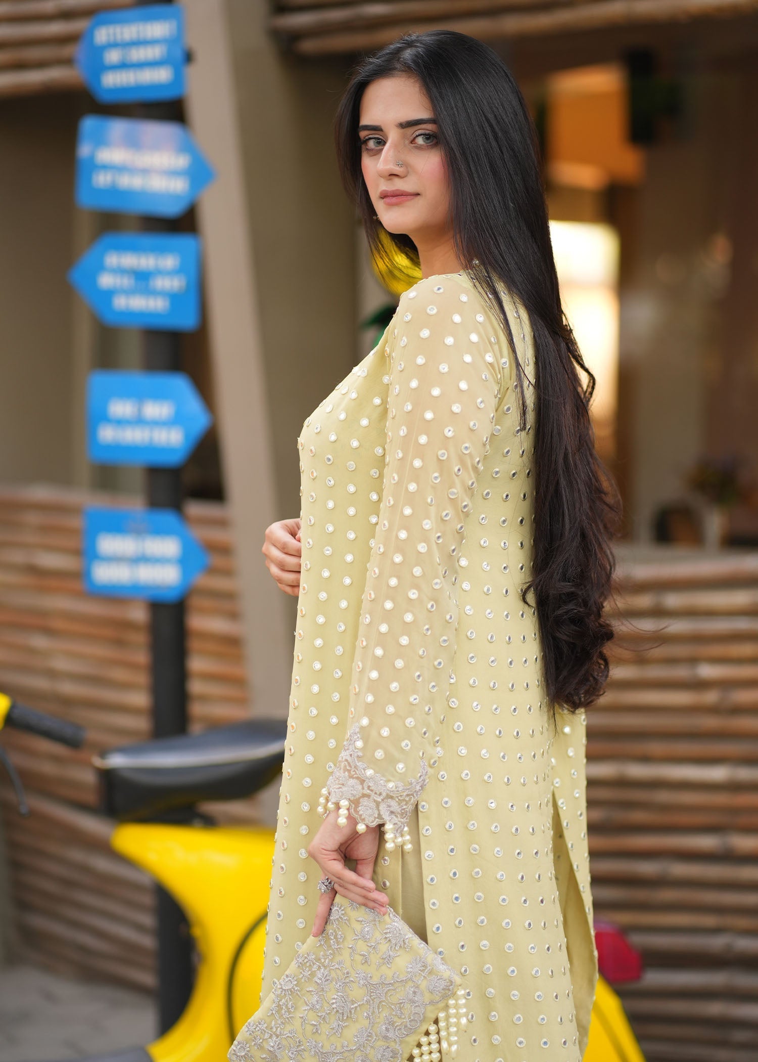 Rang-e-Haya Salina (Lime)
