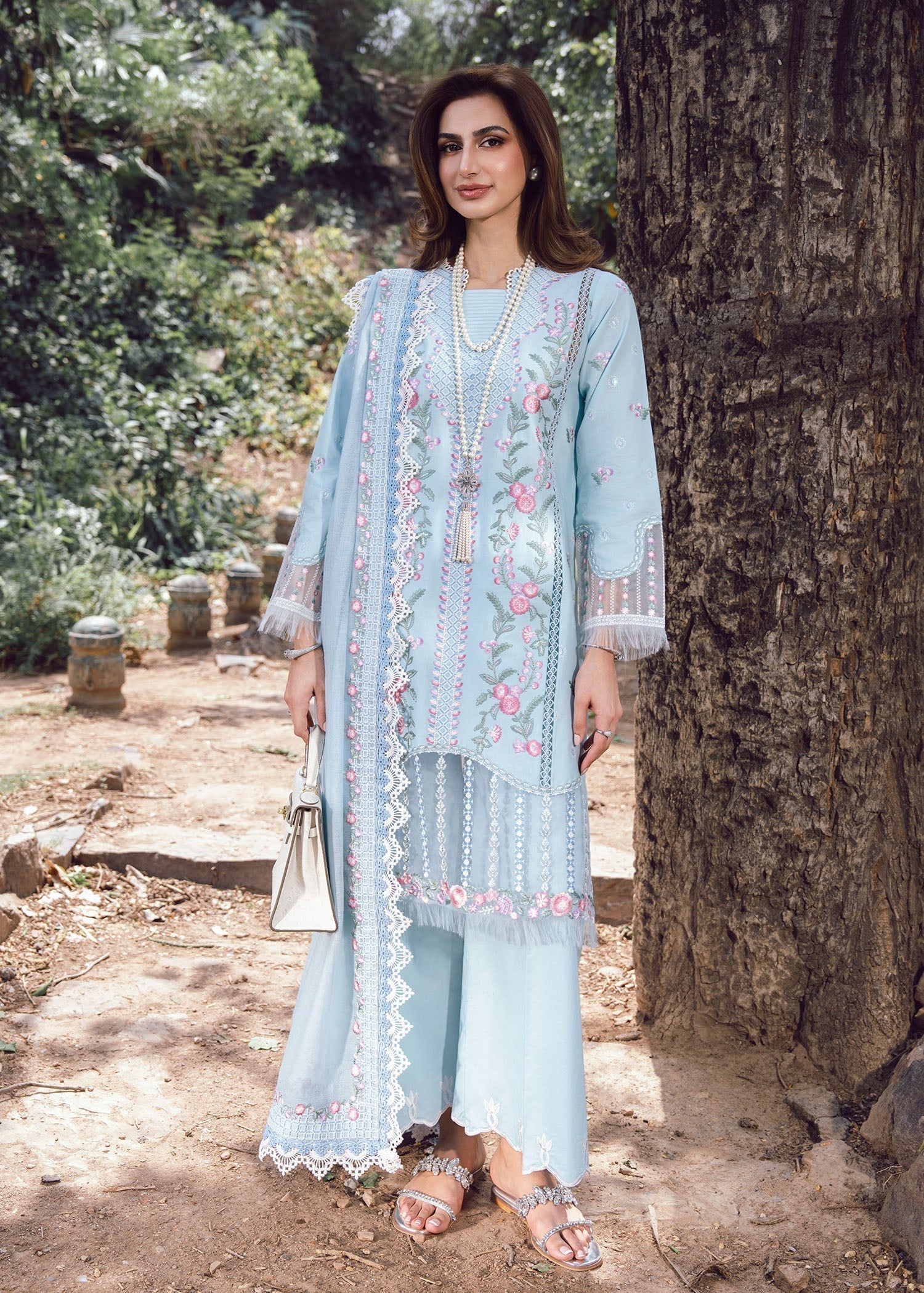 Rang-e-Haya Ayra Blush (Ice Blue)