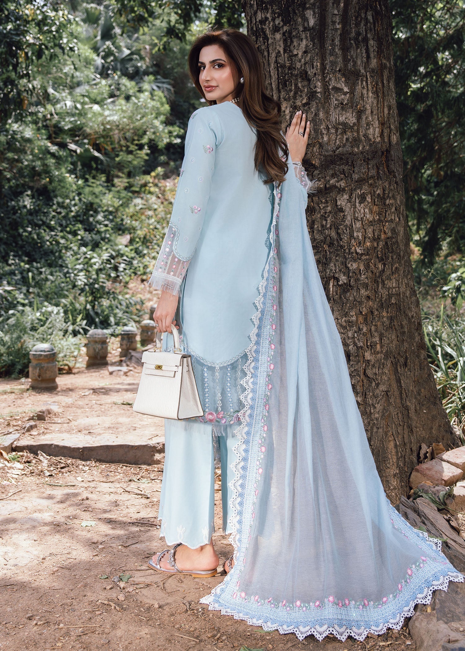 Rang-e-Haya Ayra Blush (Ice Blue)