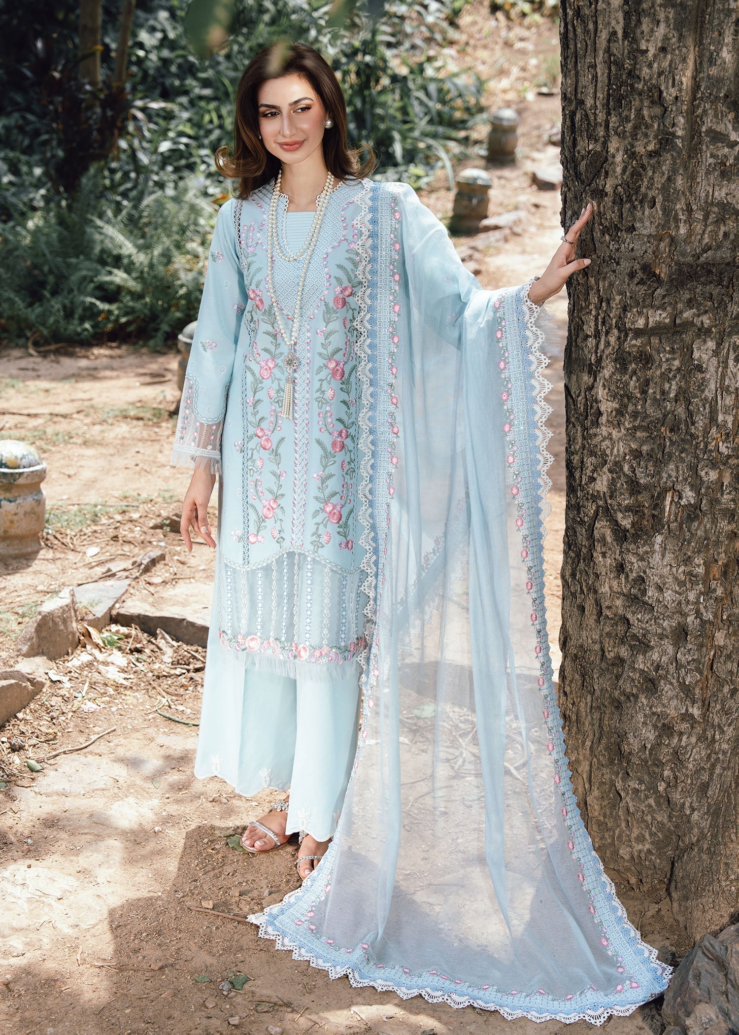 Rang-e-Haya Ayra Blush (Ice Blue)
