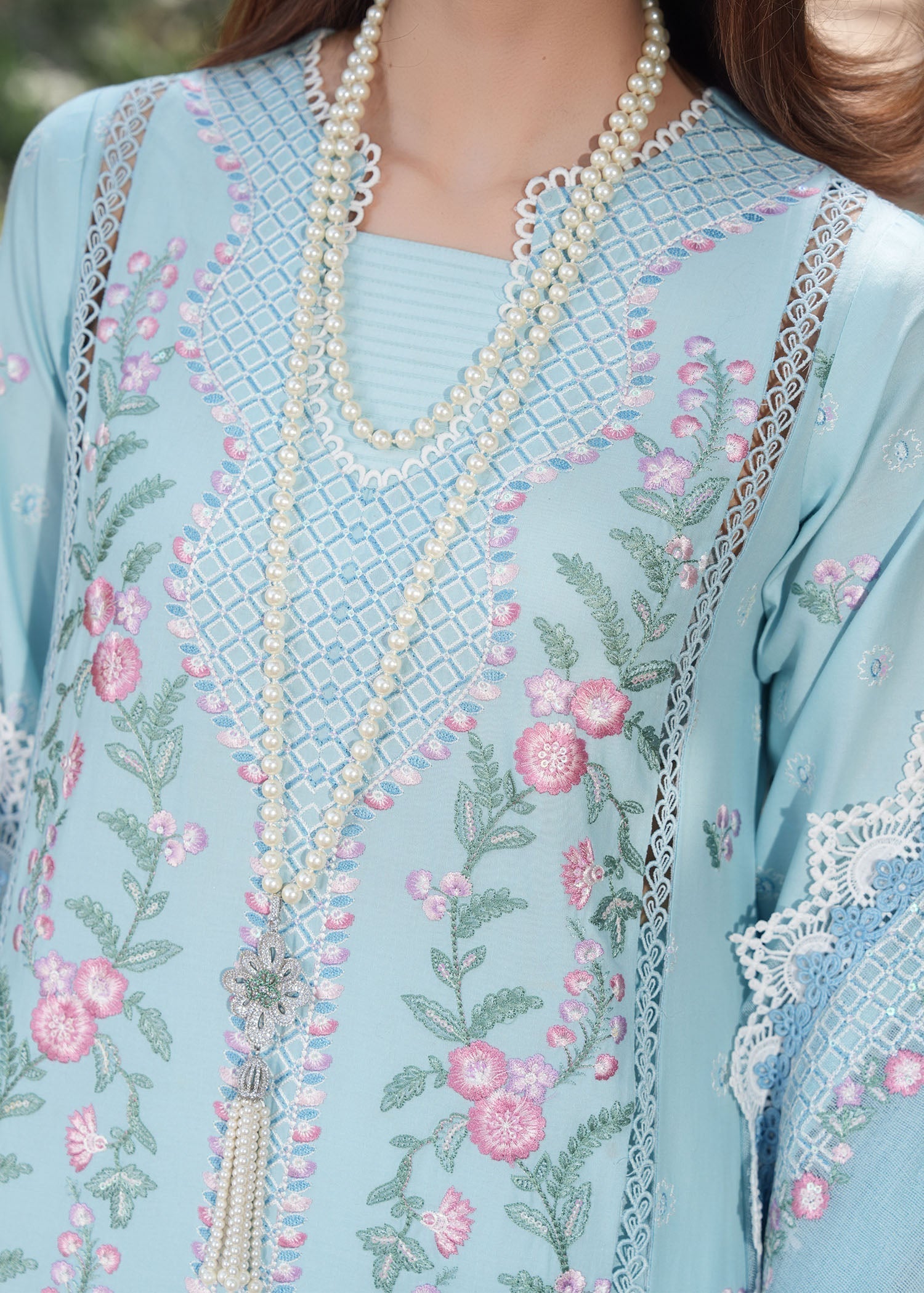 Rang-e-Haya Ayra Blush (Ice Blue)
