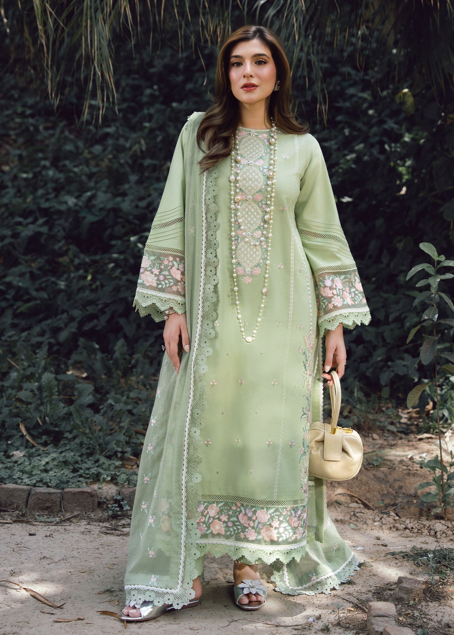 Rang-e-Haya Ornella (Mint)