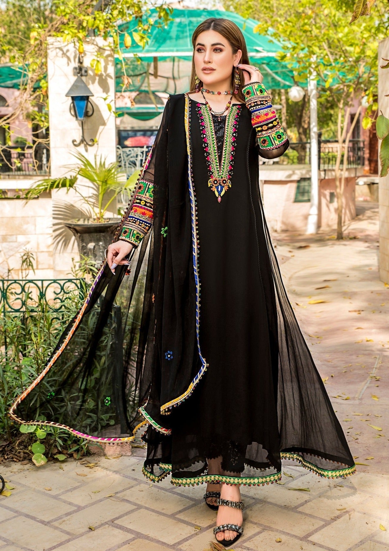 KB By Zufiqar Malik Khuda Baksh Creations - Z-245 Black
