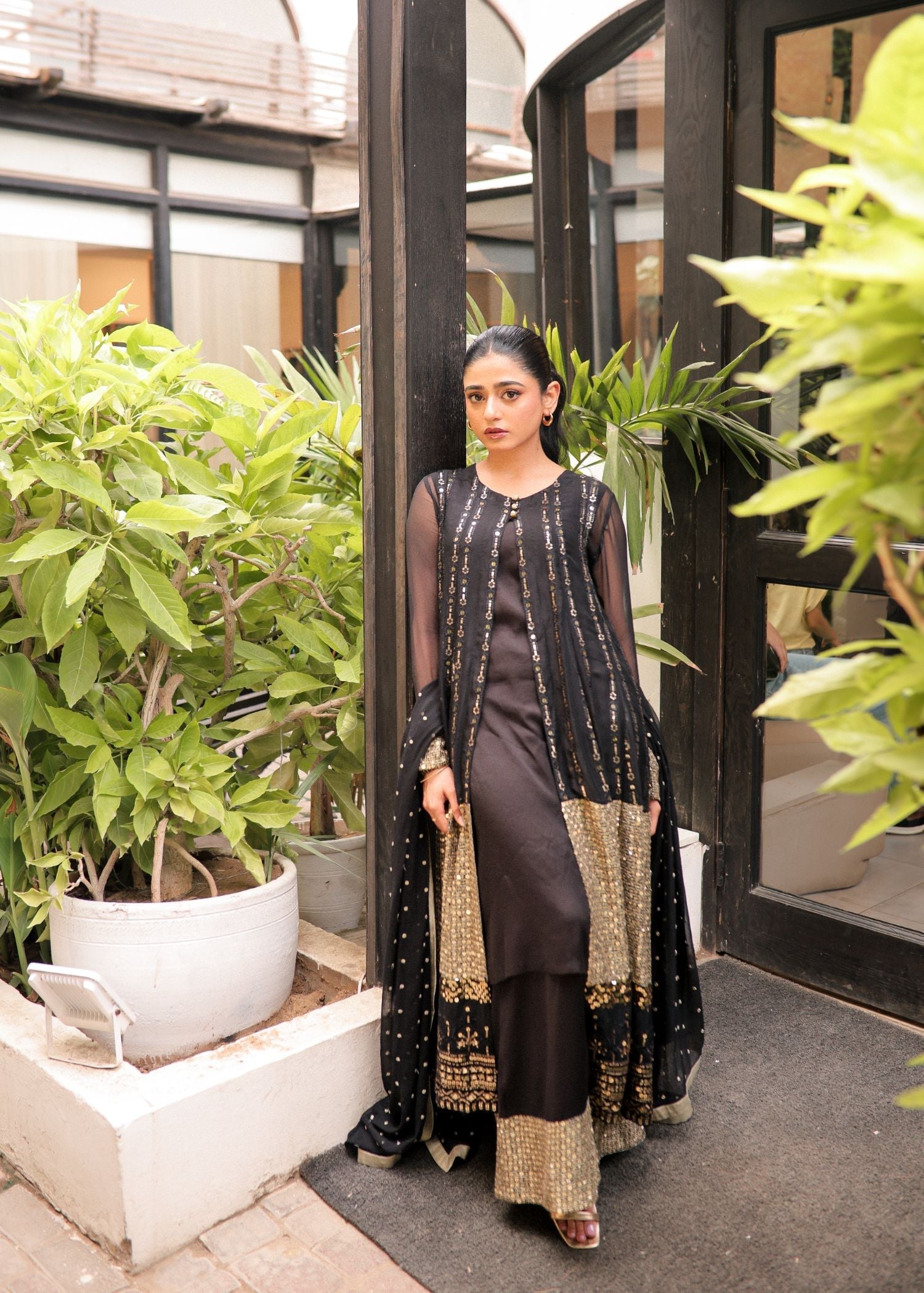 Rang-e-Haya Anchal / Black