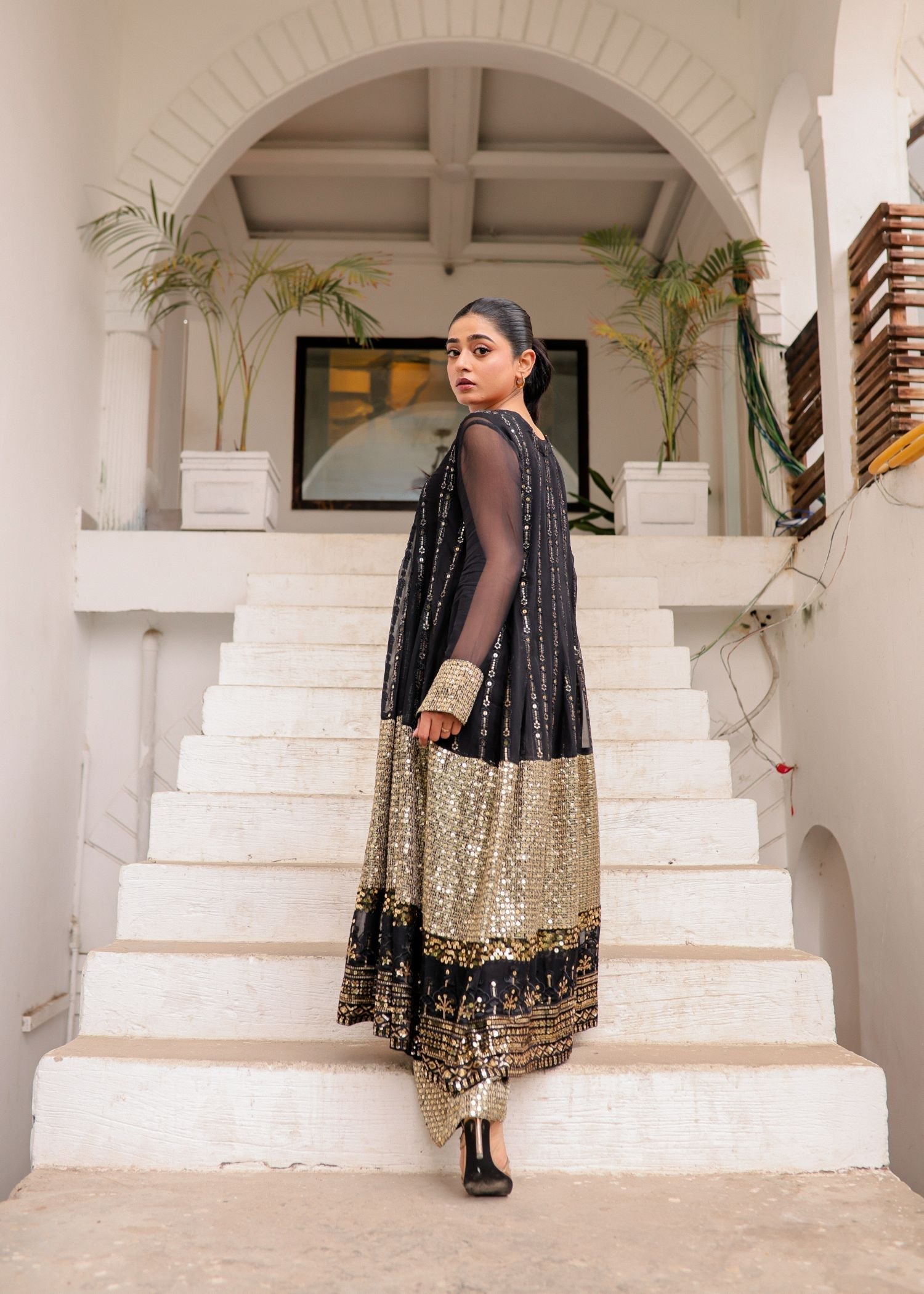 Rang-e-Haya Anchal / Black