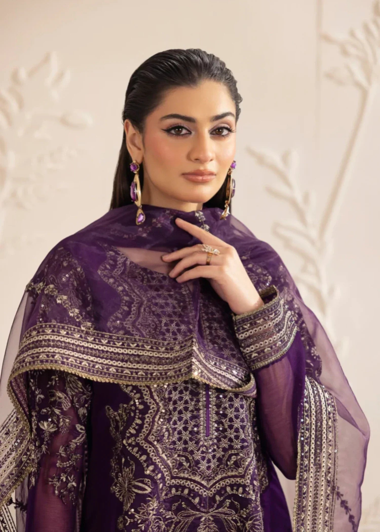 Mohagni MGG-102 CHIFFON 3PC STITCHED