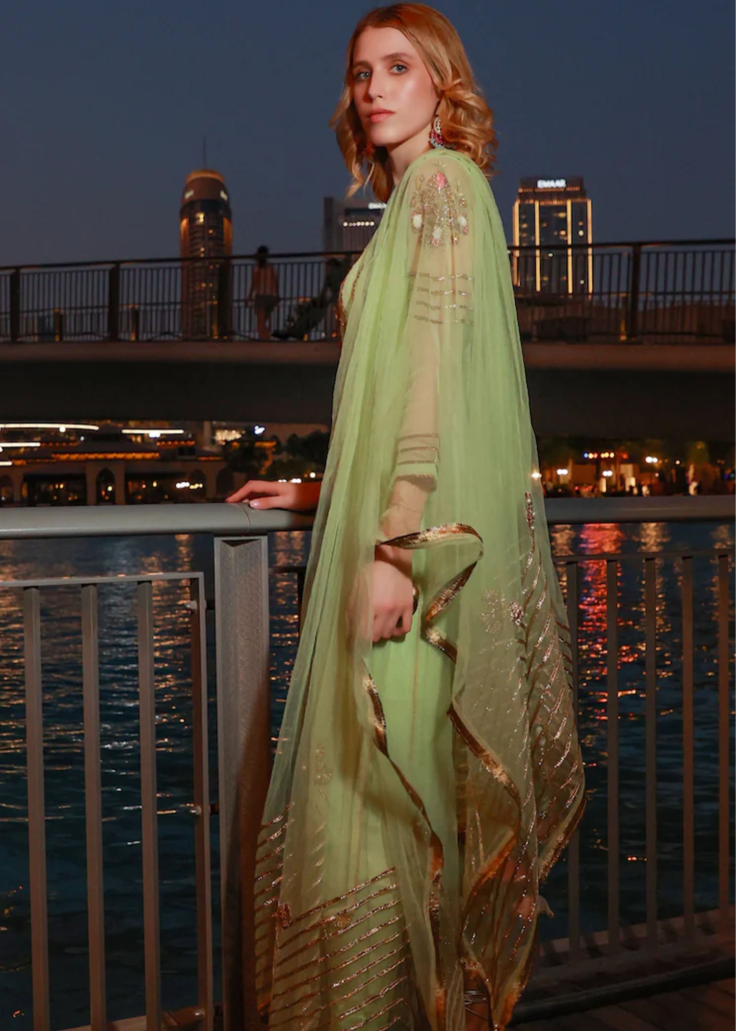 KB By Zufiqar Malik M-101 Sea Green