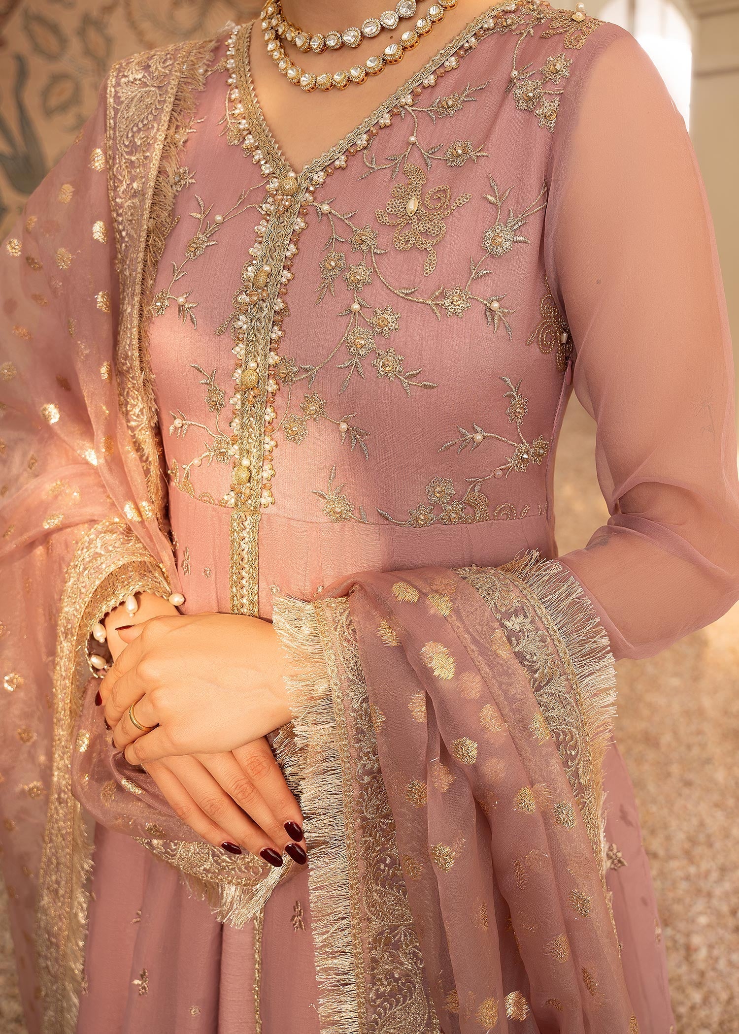 Rang-e-Haya Zarnash (lylic pink)