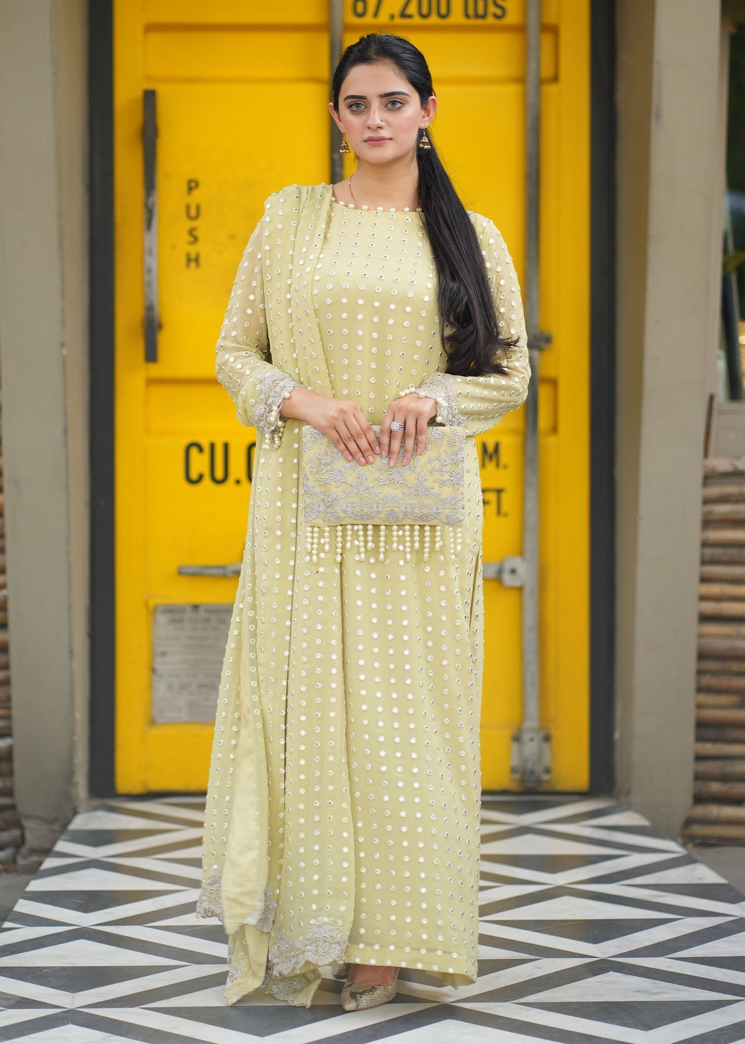 Rang-e-Haya Salina (Lime)