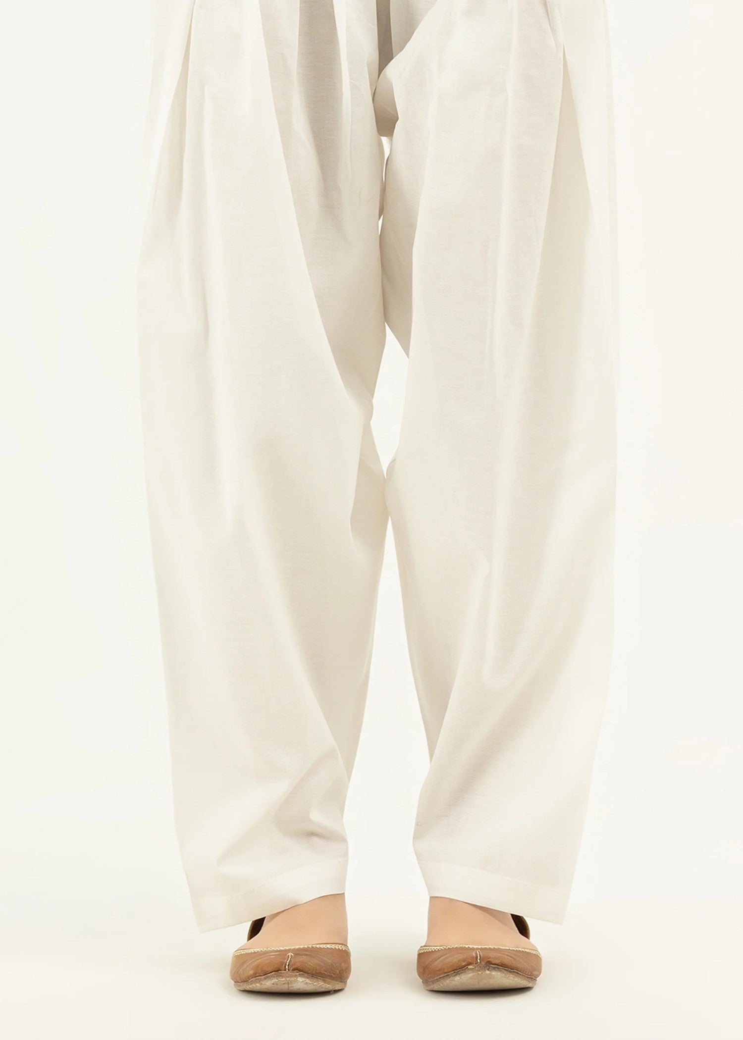CAMBRIC-SHALWAR-WHITE