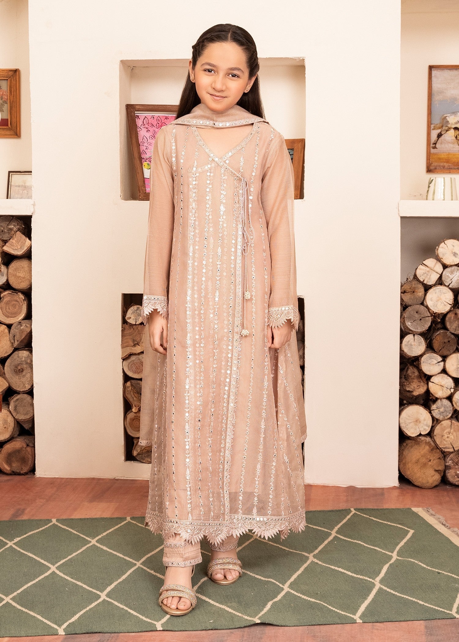 Rang-e-Haya Anya (Clay beige)