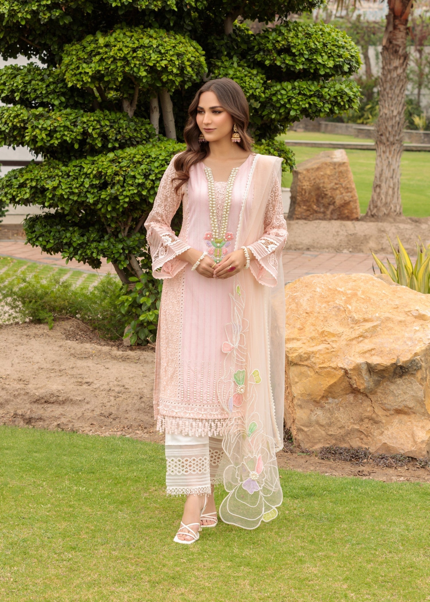 KB By Zufiqar Malik S-123 Pink