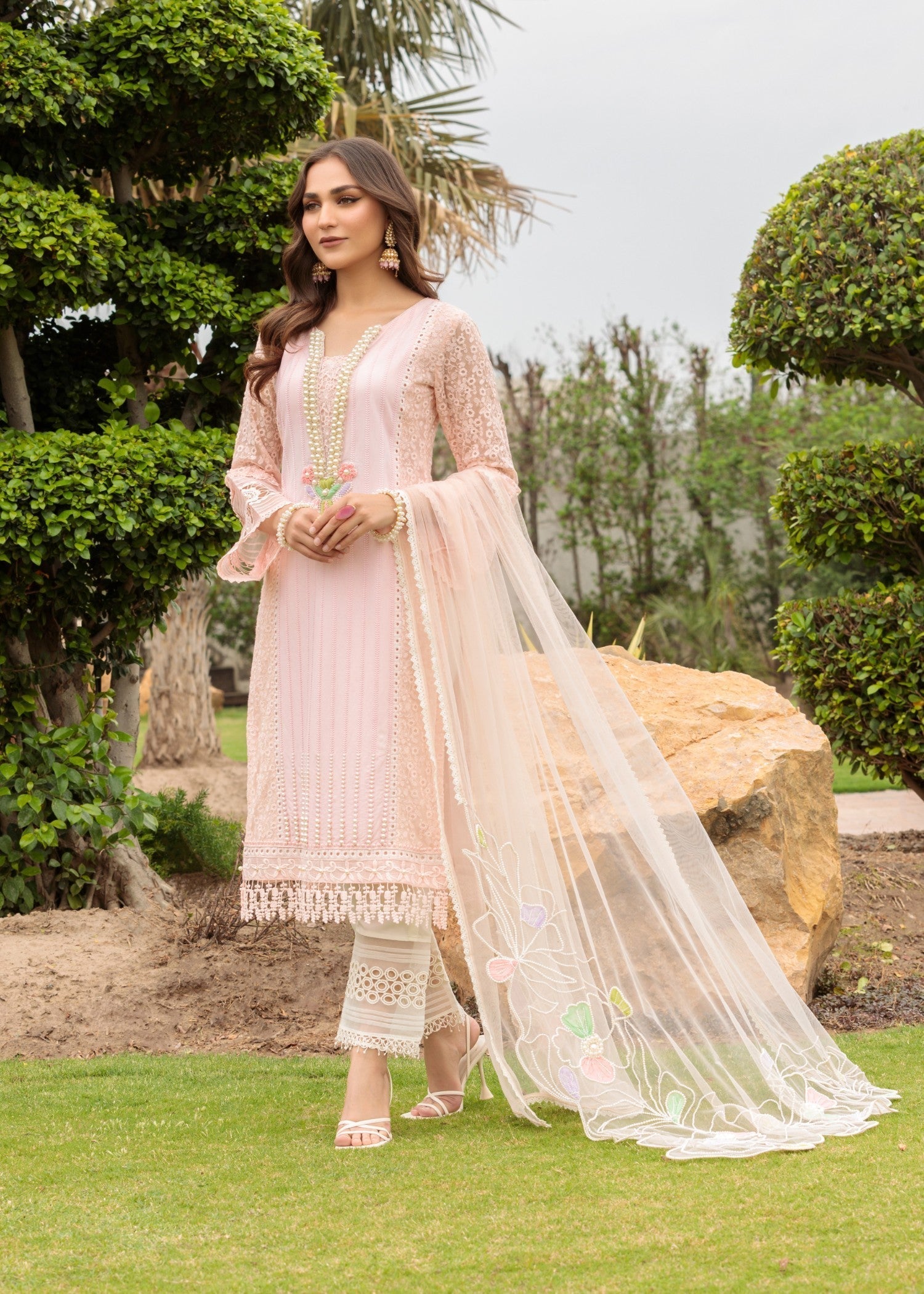 KB By Zufiqar Malik S-123 Pink