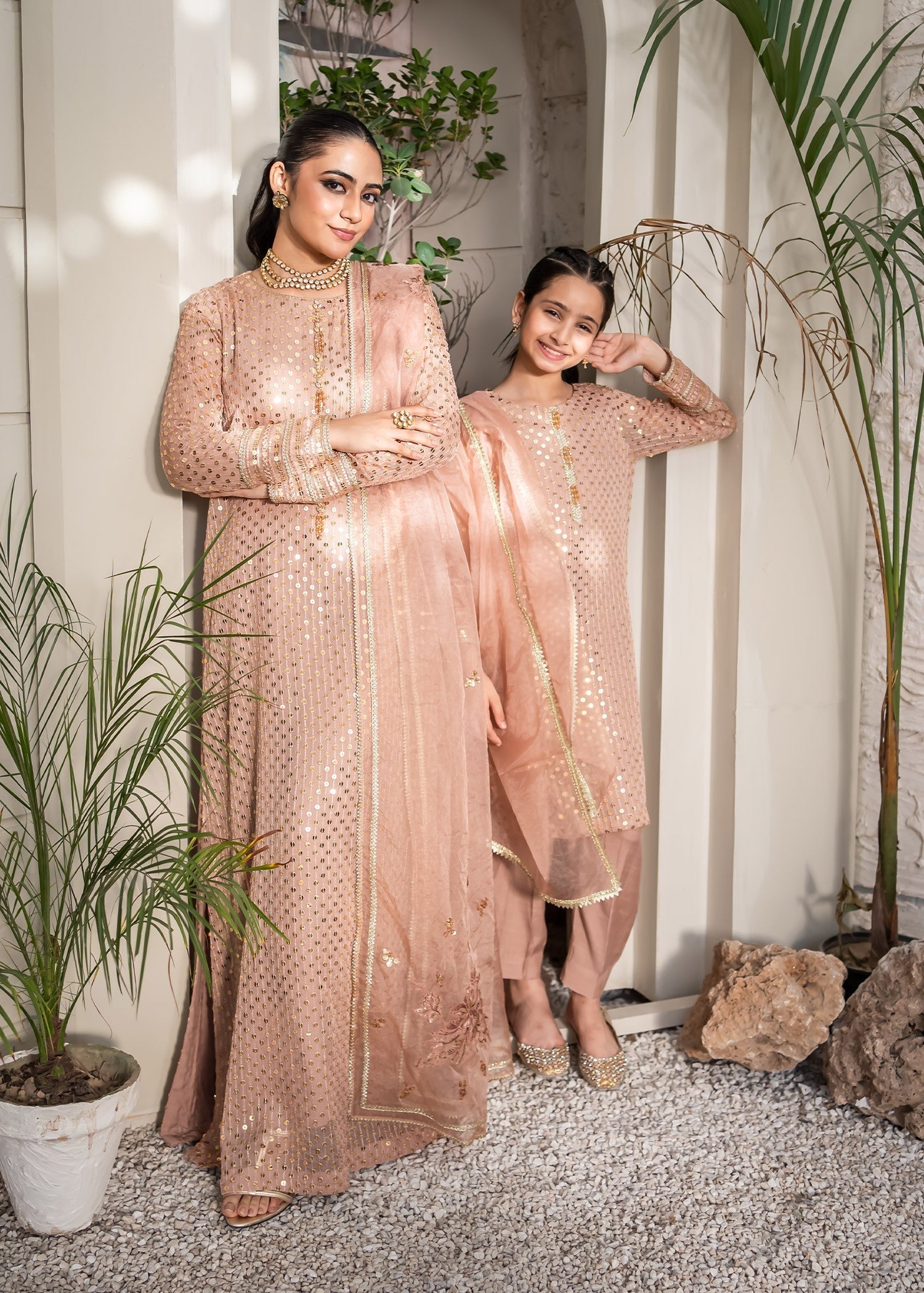 Rang-e-Haya Sifana kid (Pastel Peach)