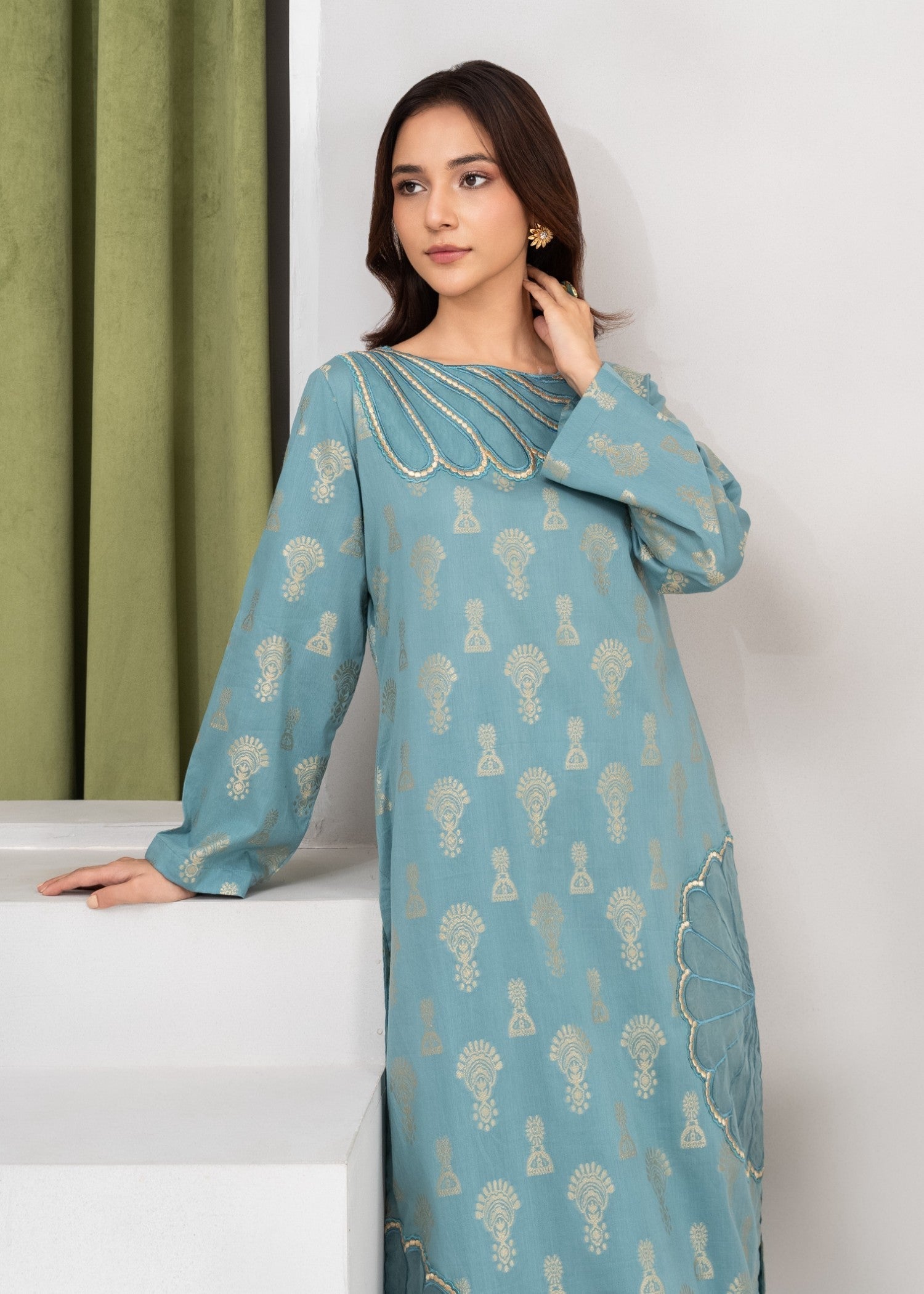 Sahibas By Mirza Gulnaaz - Blue