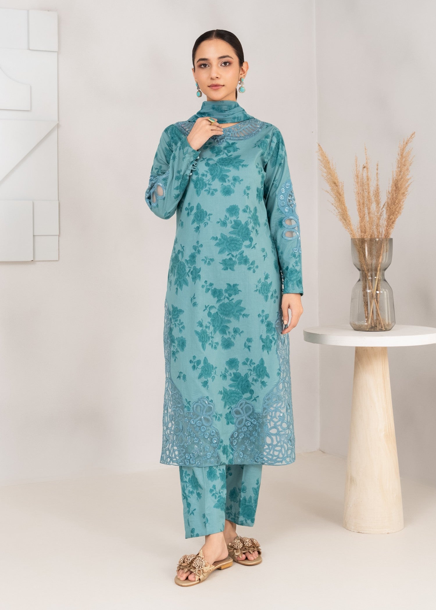 Sahibas By Mirza Shaila - Blue