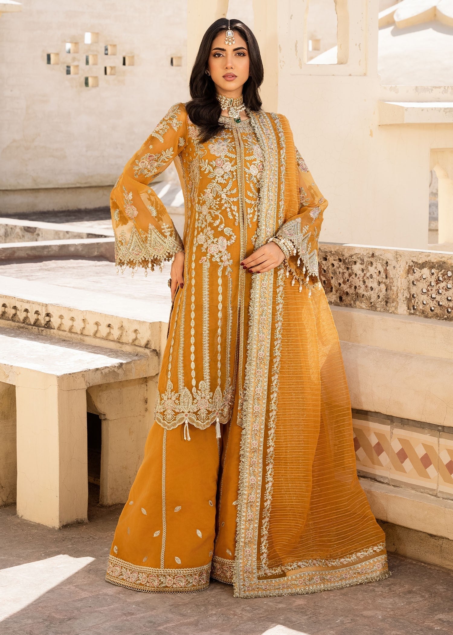 Rang-e-Haya Luna (Mustard)