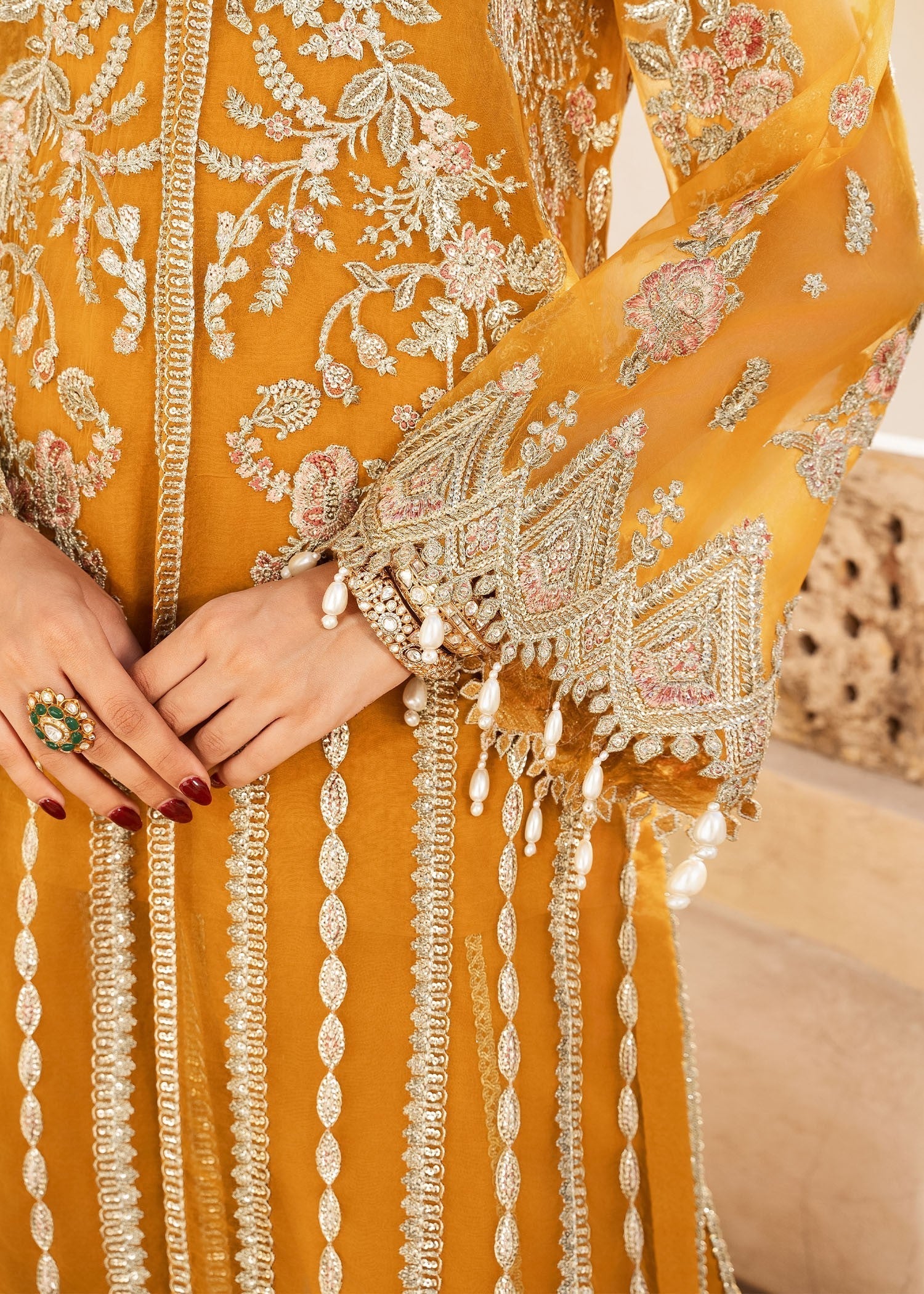 Rang-e-Haya Luna (Mustard)