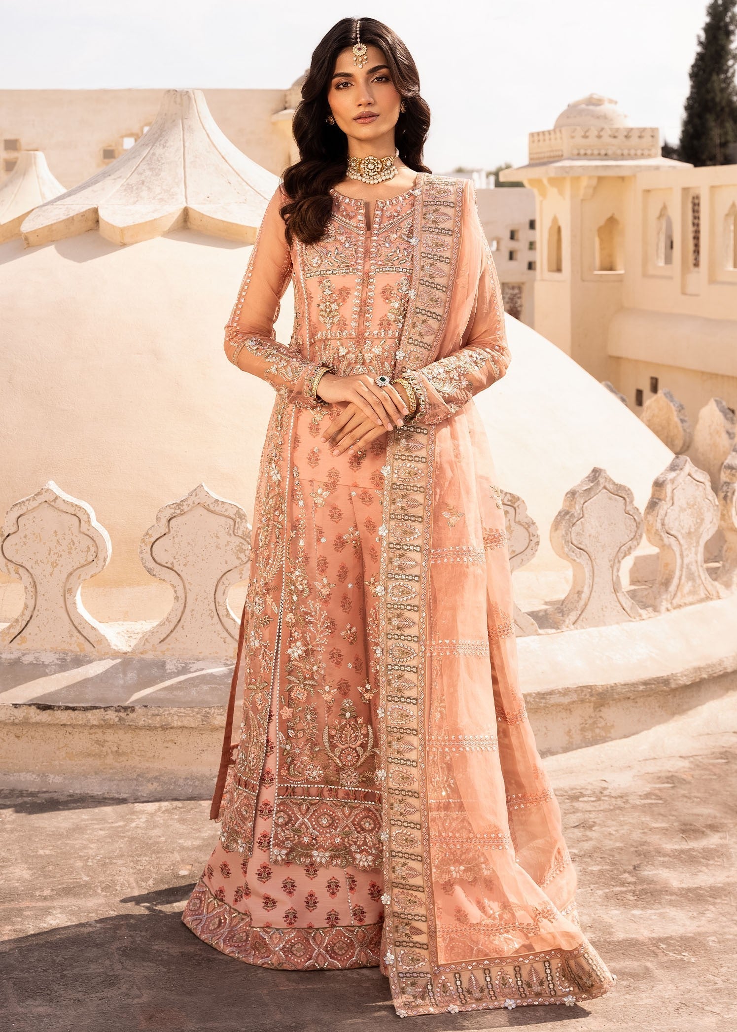 Rang-e-Haya Gabriel (Peach)