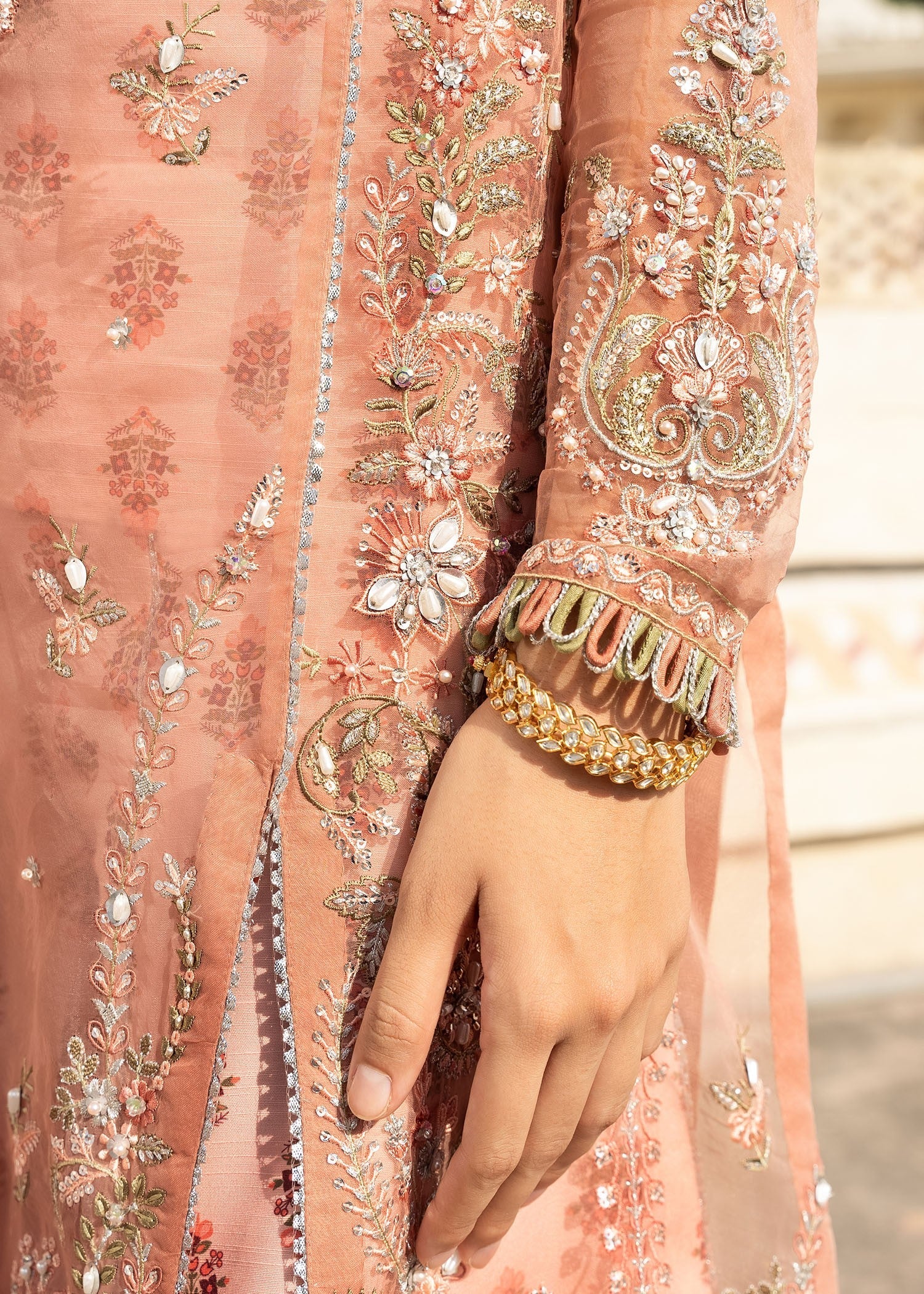 Rang-e-Haya Gabriel (Peach)