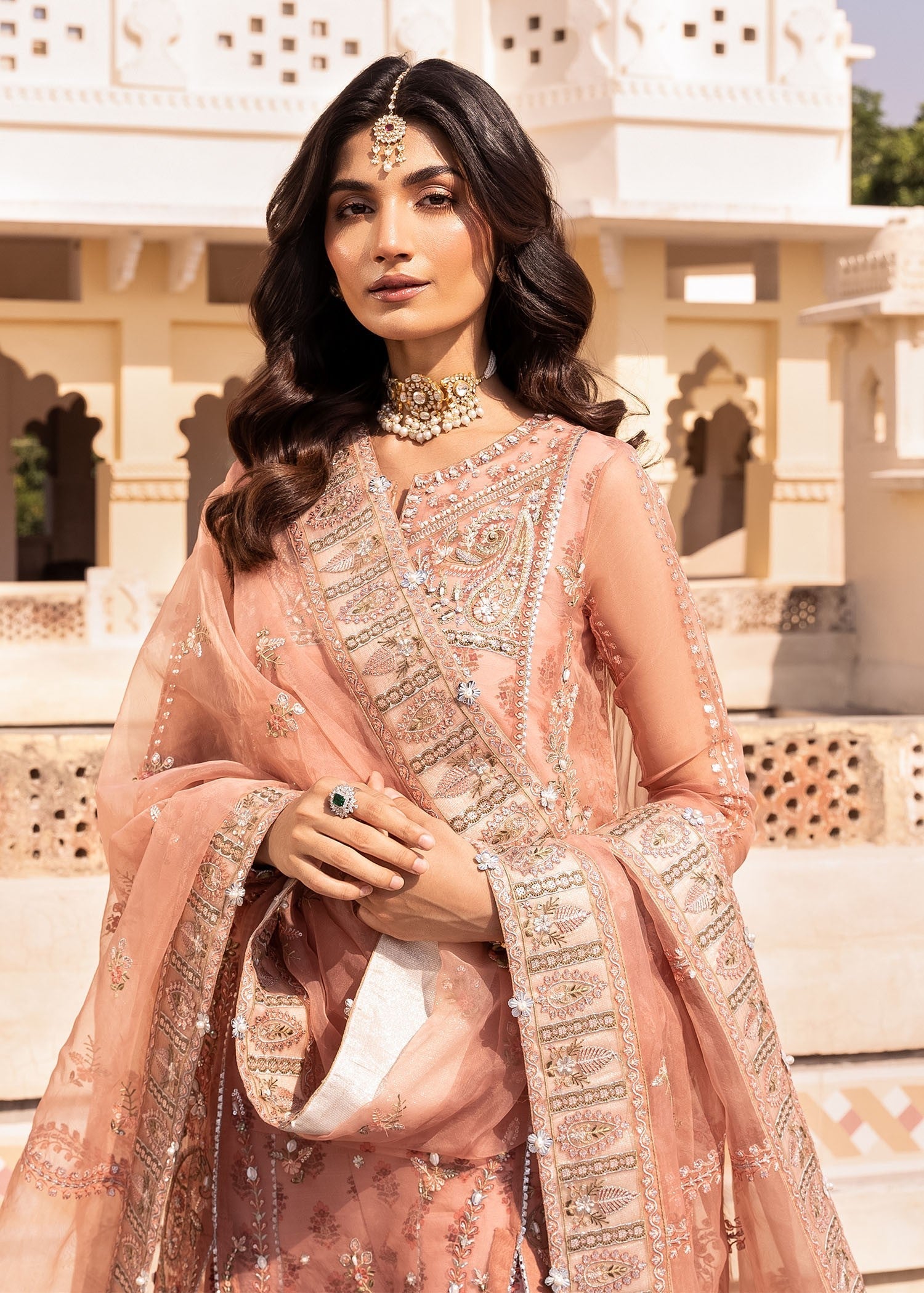 Rang-e-Haya Gabriel (Peach)