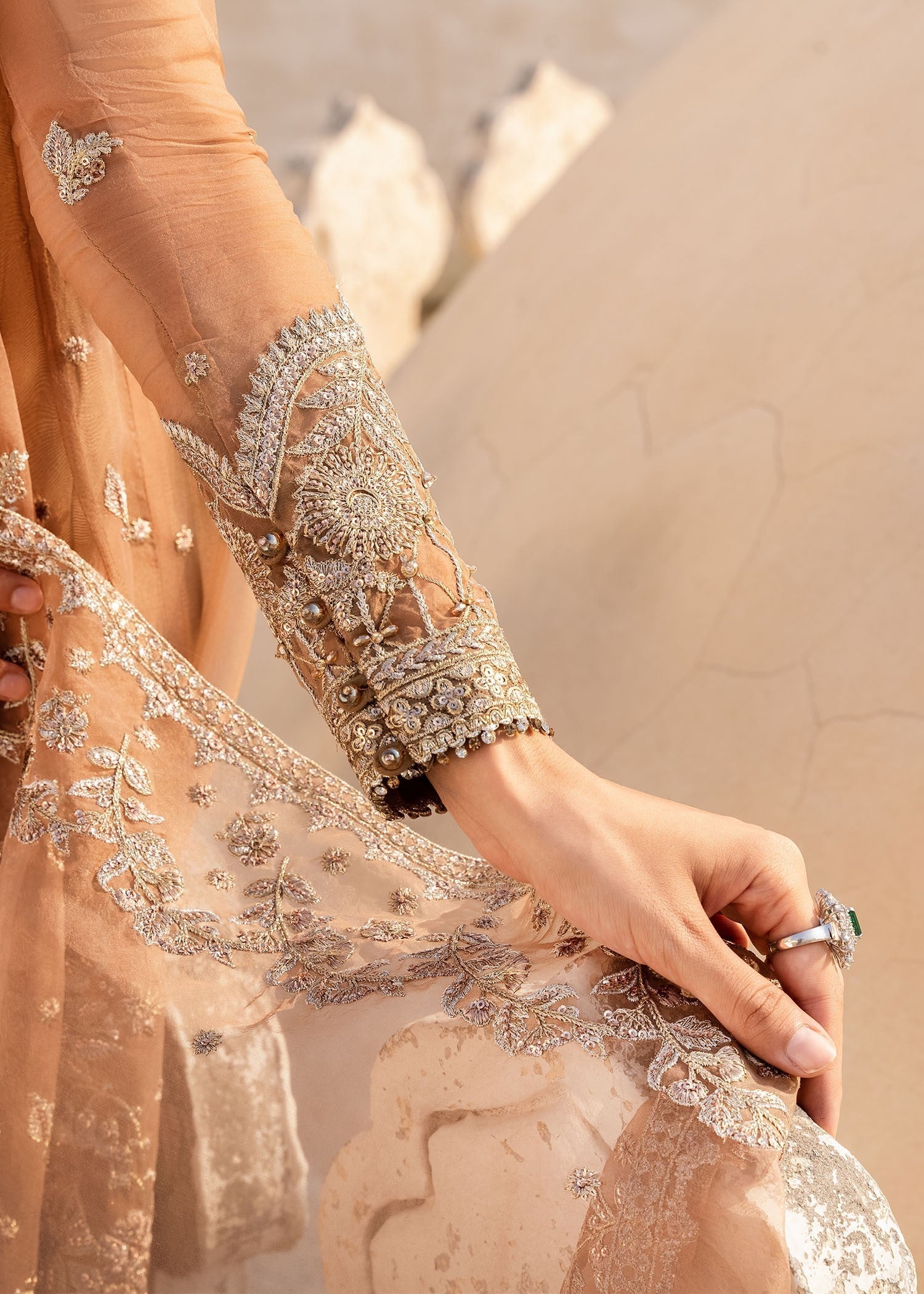 Rang-e-Haya Gold Dust (Champagne)