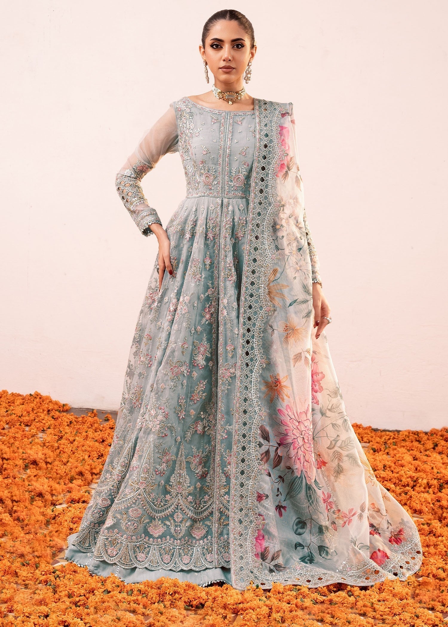 Rang-e-Haya Ellie (Ice Blue)