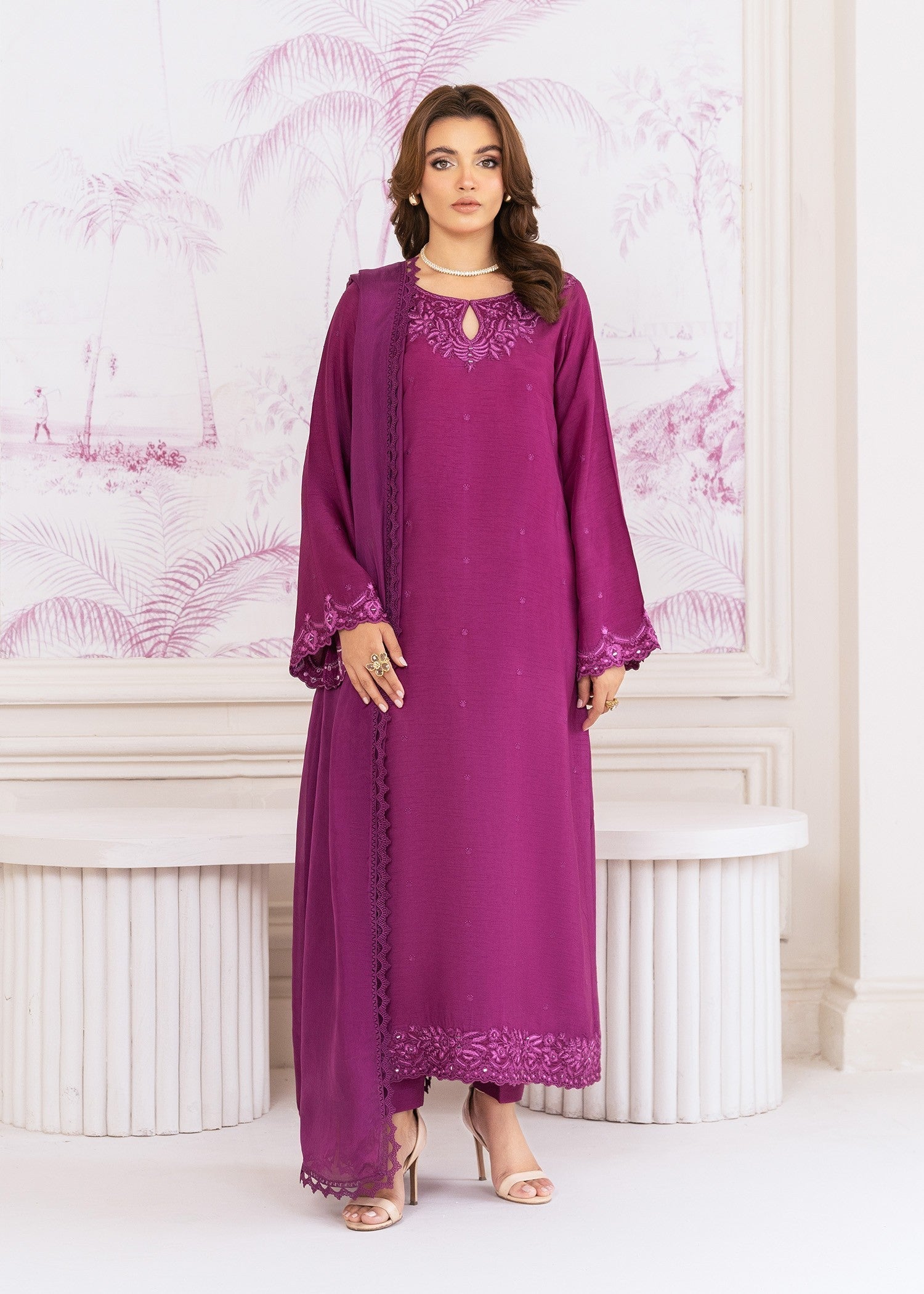 Rang-e-Haya Mirabelle (Magenta)