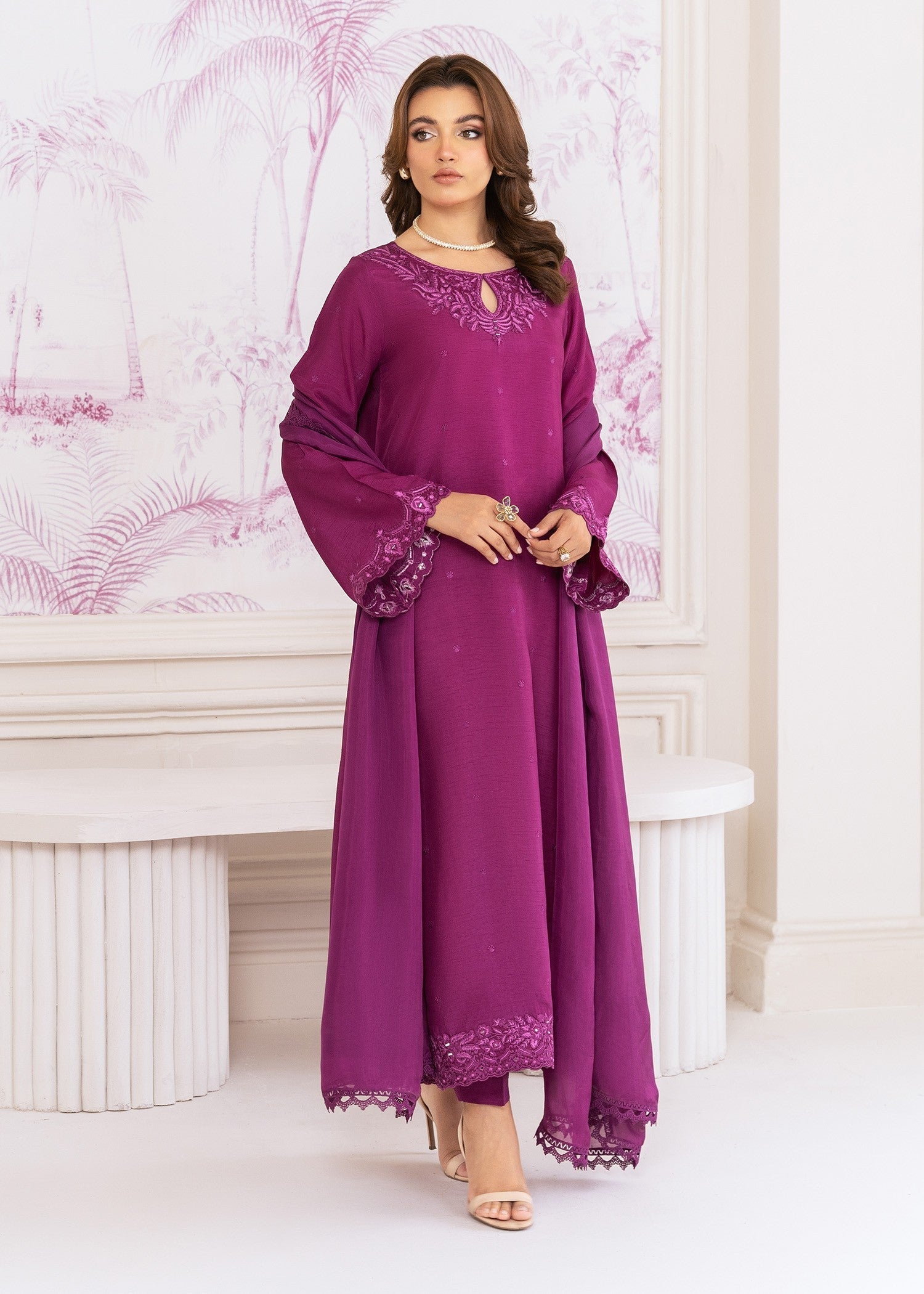 Rang-e-Haya Mirabelle (Magenta)