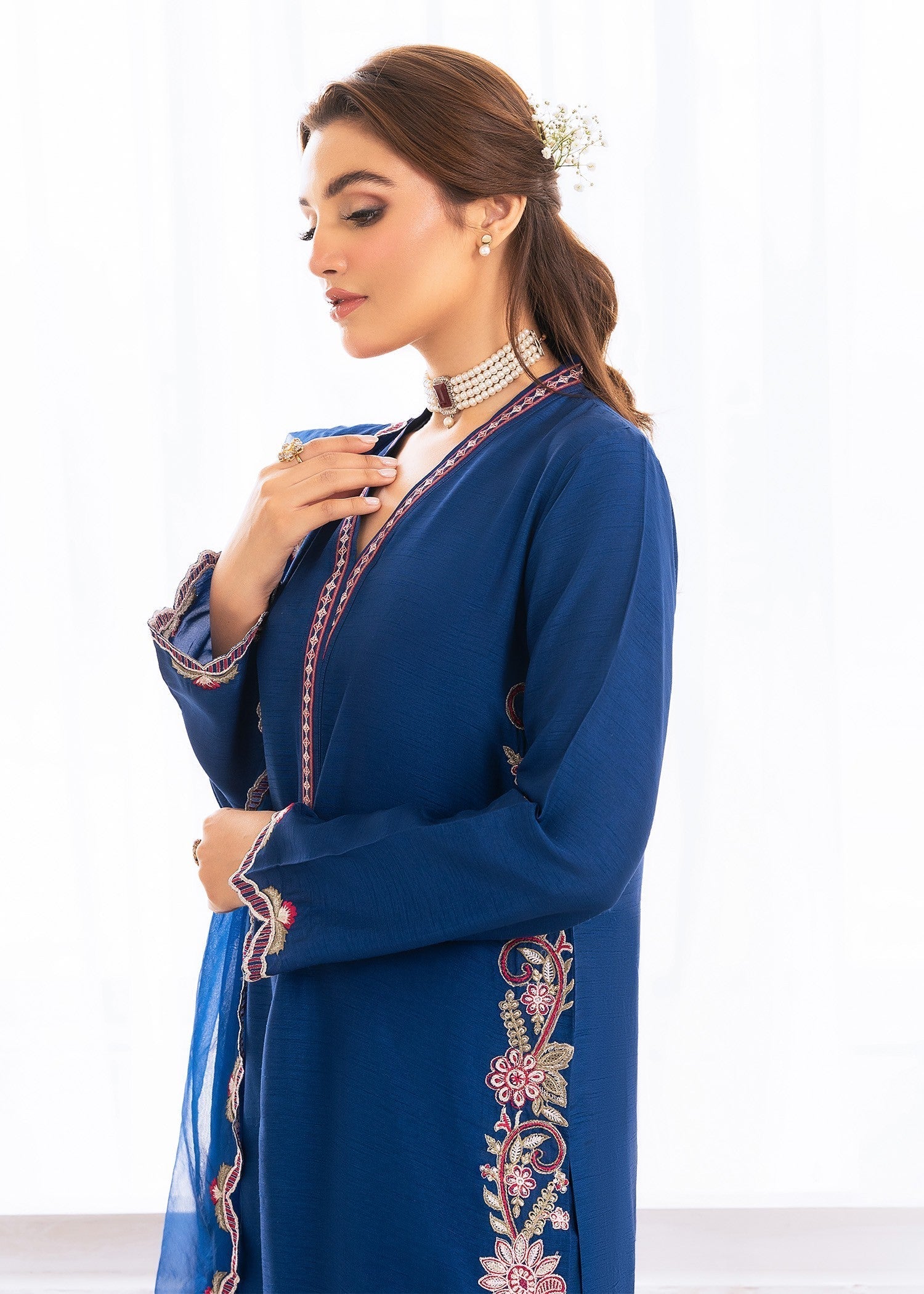 Rang-e-Haya Elara (Royal Blue)
