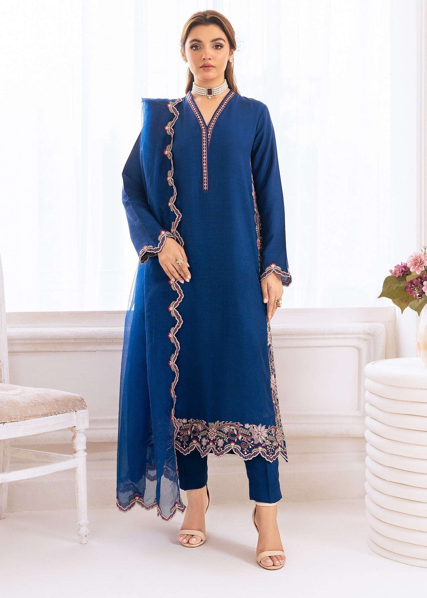 Rang-e-Haya Elara (Royal Blue)