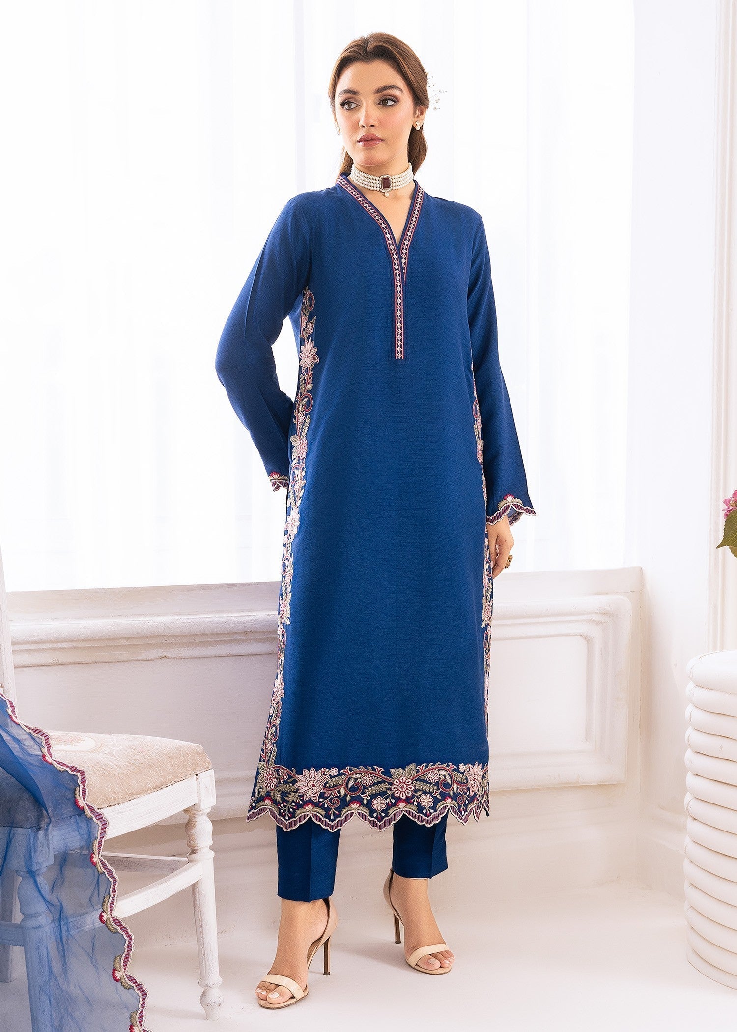 Rang-e-Haya Elara (Royal Blue)
