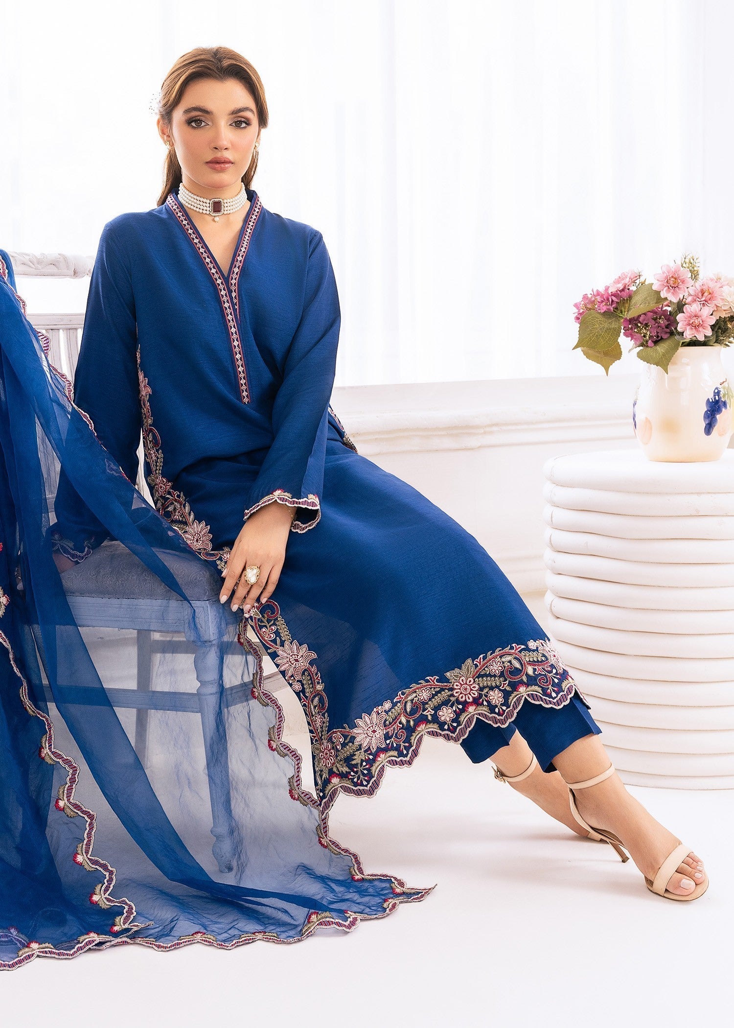 Rang-e-Haya Elara (Royal Blue)