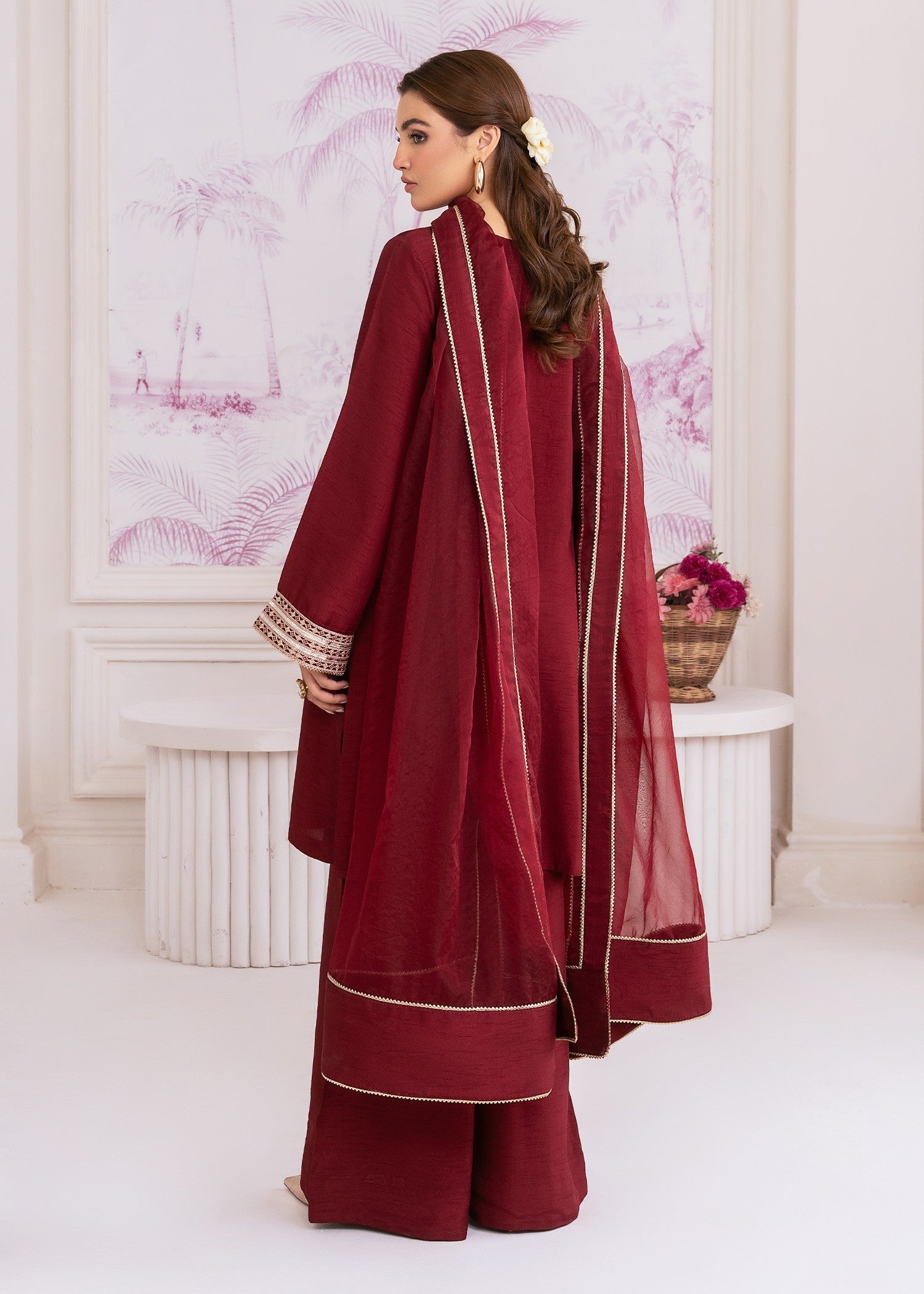 Rang-e-Haya Sophiara (Maroon)