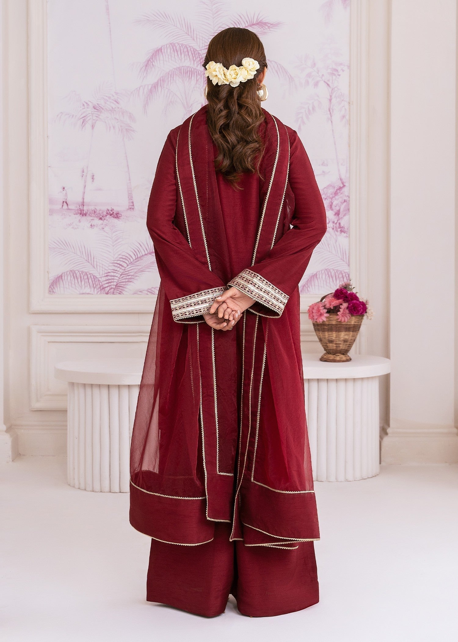 Rang-e-Haya Sophiara (Maroon)