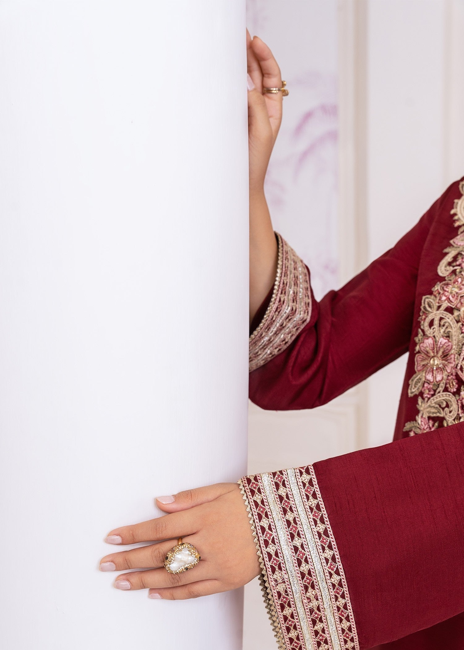 Rang-e-Haya Sophiara (Maroon)