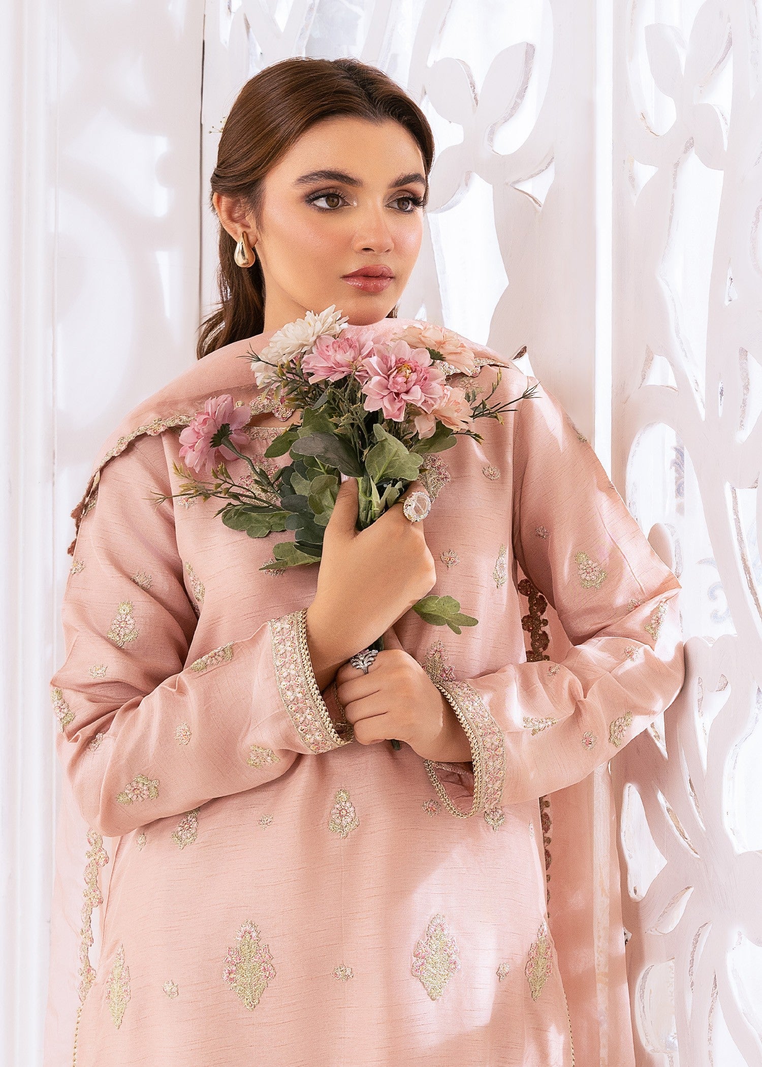 Rang-e-Haya Luminara (Peach)