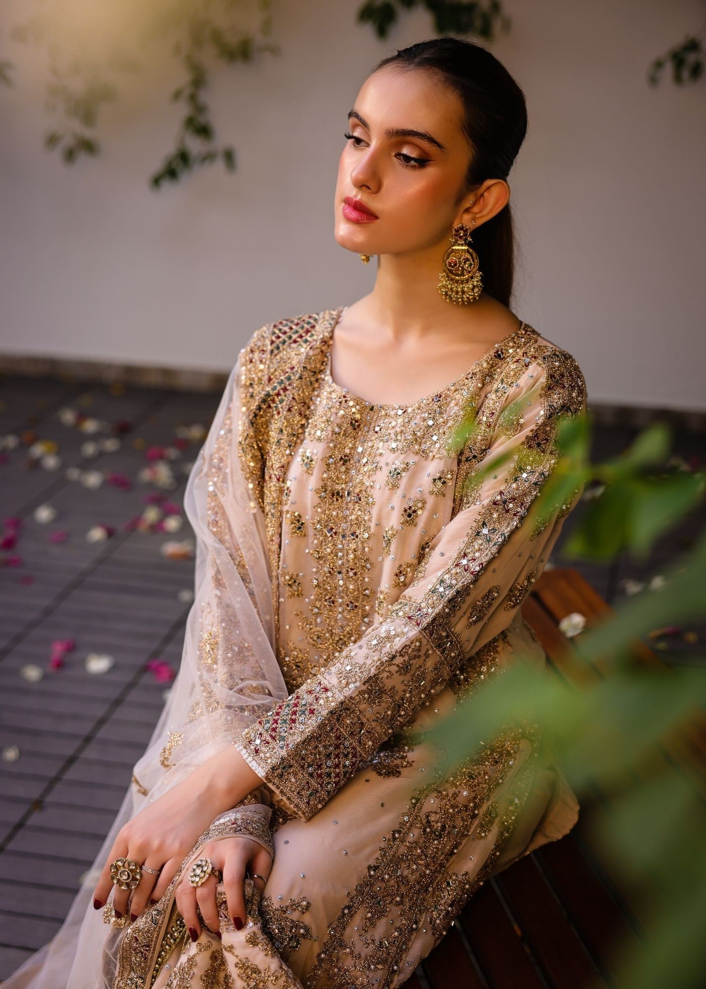 Haseens Official Anishka Beige