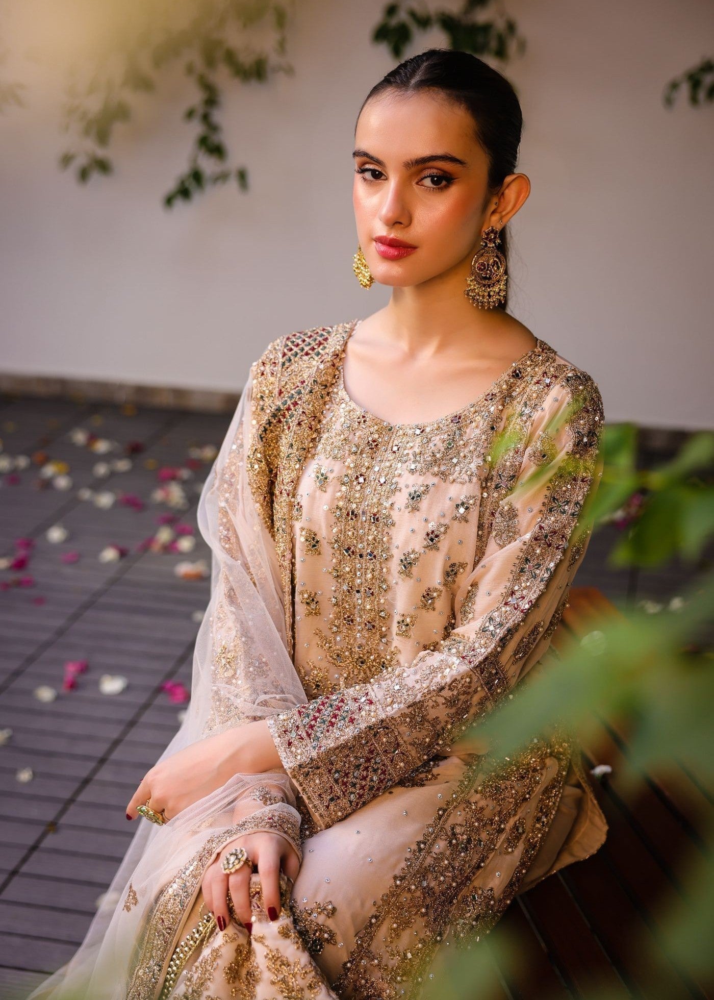 Haseens Official Anishka Beige