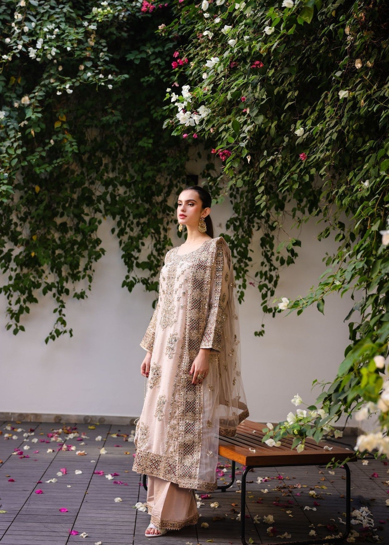 Haseens Official Anishka Beige